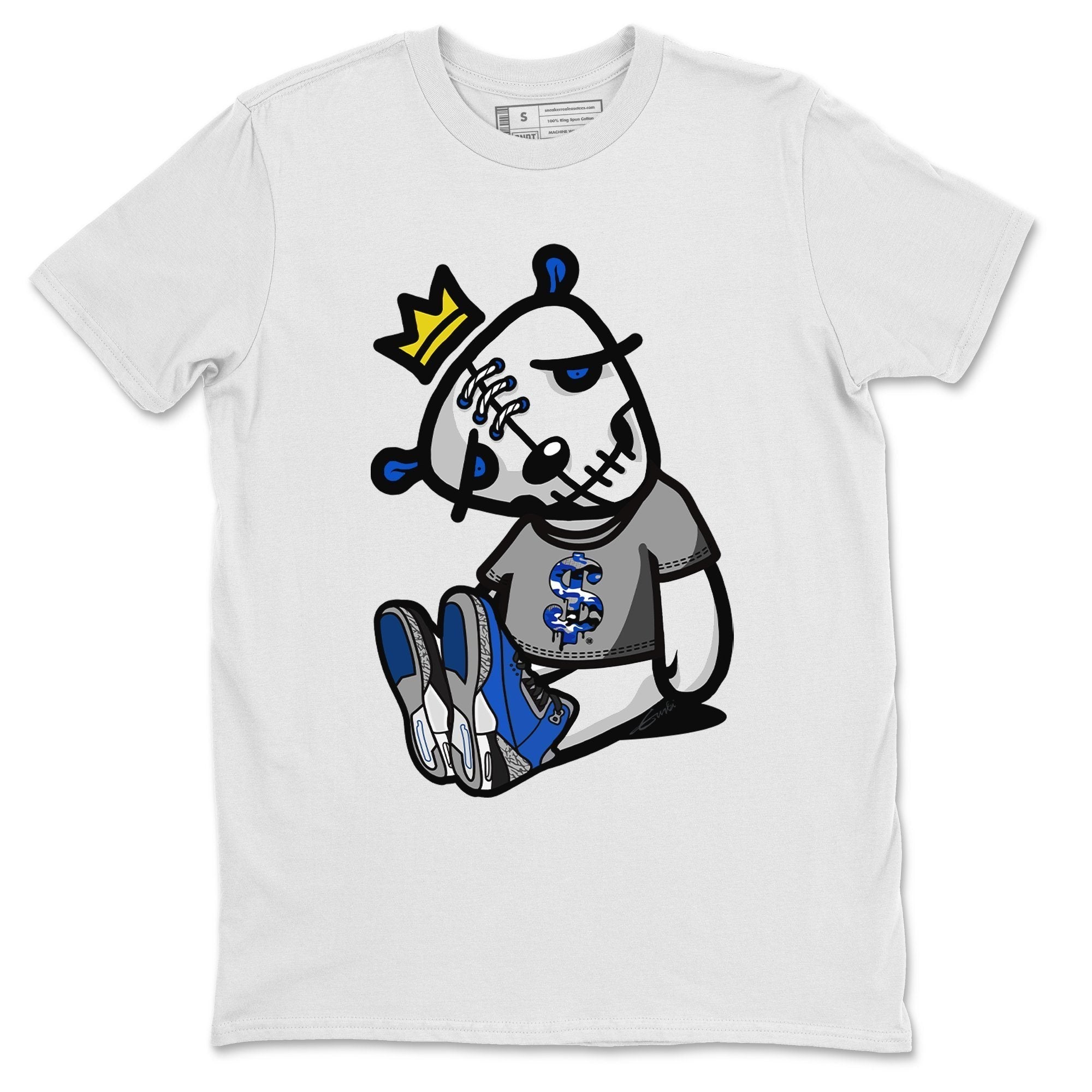 Jordan 3 Varsity Royal Shirt To Match Jordans Dead Dolls Sneaker Tees Jordan 3 Varsity Royal Drip Gear Zone Sneaker Matching Clothing Unisex Shirts