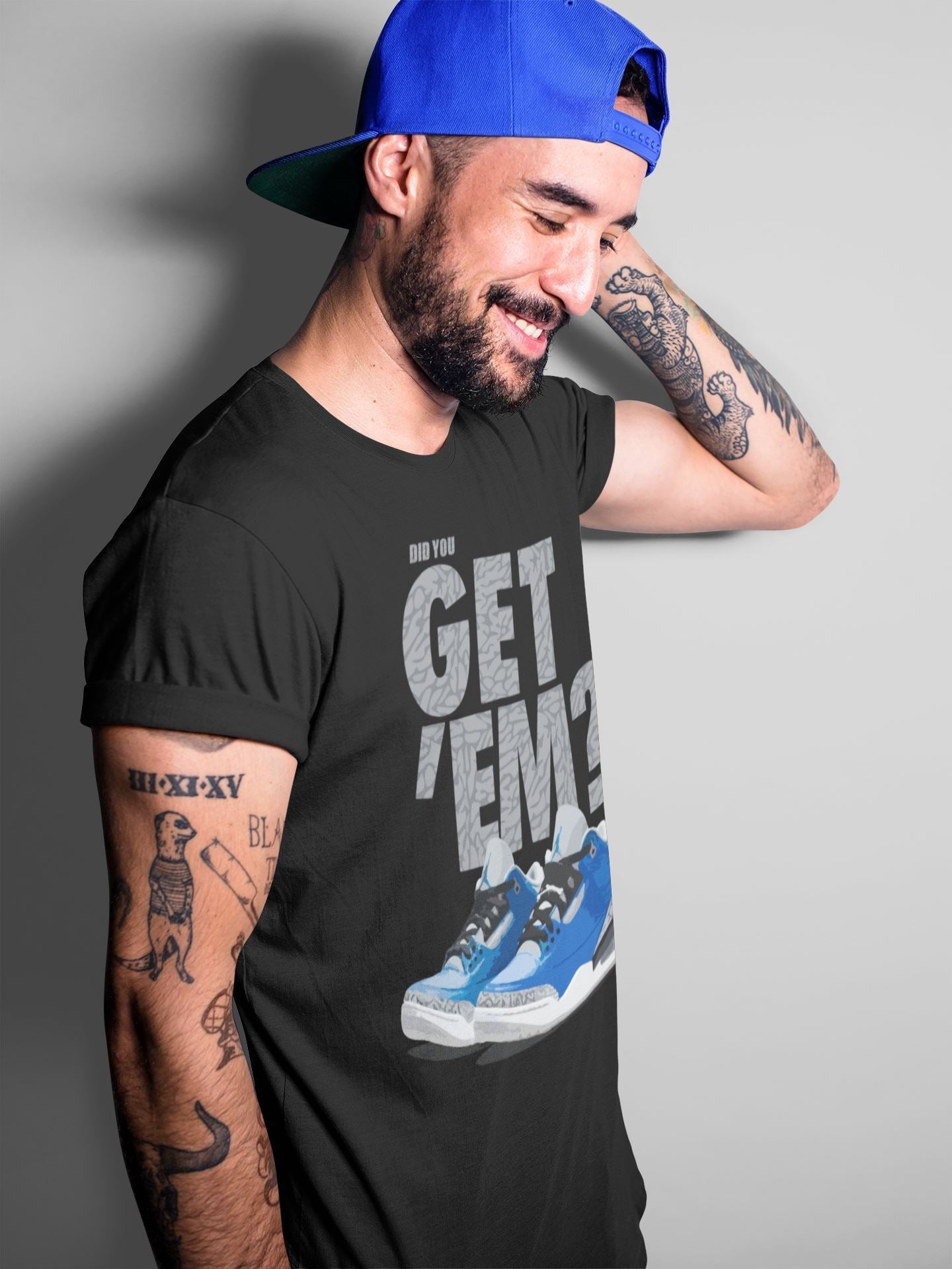 Jordan 3 Varsity Royal Shirt To Match Jordans Did You Get Em Drip Gear Zone Sneaker Tees Jordan 3 Varsity Royal Drip Gear Zone Drip Gear Zone Sneaker Matching Clothing Unisex Shirts