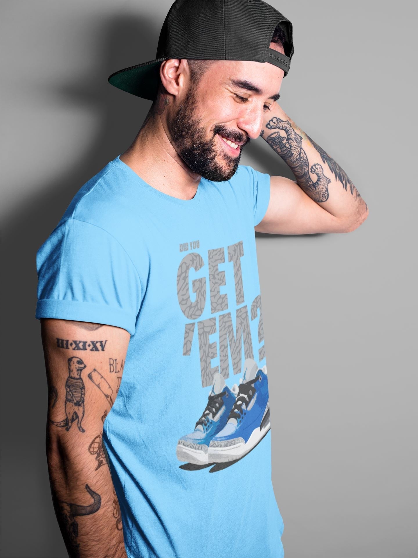 Jordan 3 Varsity Royal Shirt To Match Jordans Did You Get Em Drip Gear Zone Sneaker Tees Jordan 3 Varsity Royal Drip Gear Zone Drip Gear Zone Sneaker Matching Clothing Unisex Shirts