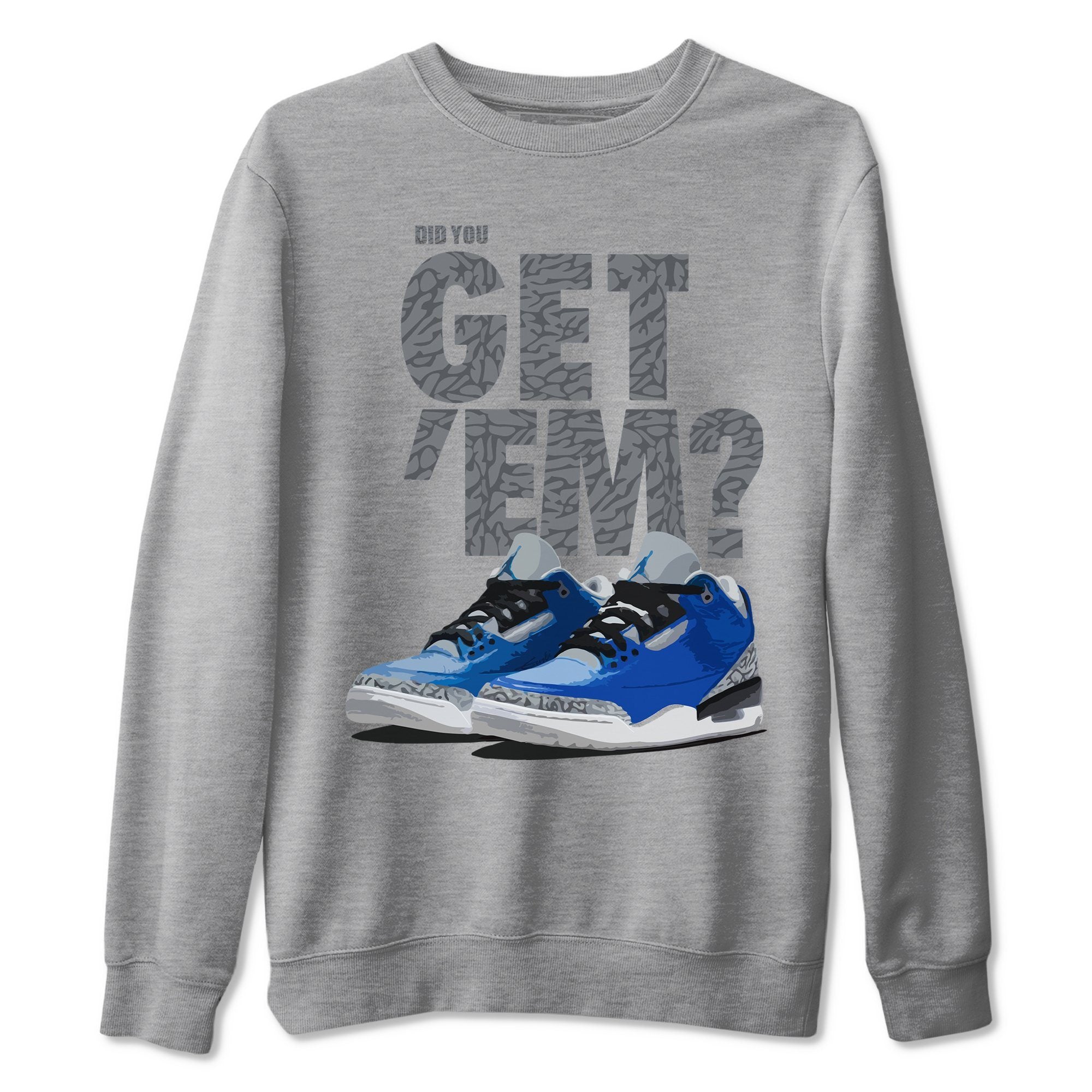 Jordan 3 Varsity Royal Shirt To Match Jordans Did You Get Em Drip Gear Zone Sneaker Tees Jordan 3 Varsity Royal Drip Gear Zone Drip Gear Zone Sneaker Matching Clothing Unisex Shirts