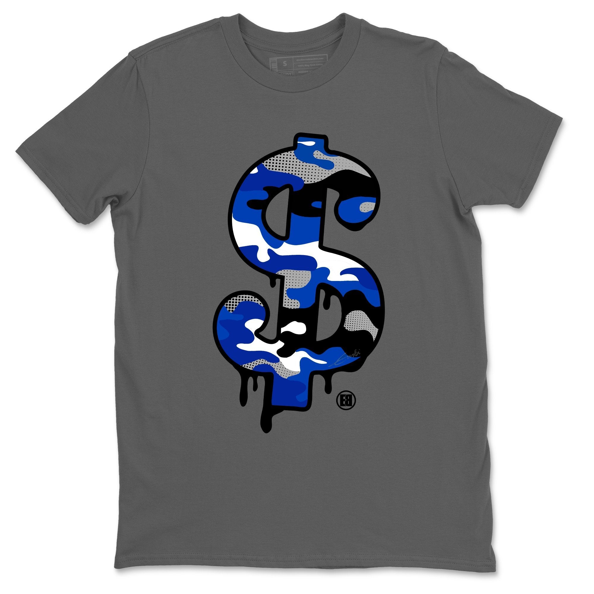 Jordan 3 Varsity Royal Shirt To Match Jordans Dollar Camo Sneaker Tees Jordan 3 Varsity Royal Drip Gear Zone Sneaker Matching Clothing Unisex Shirts