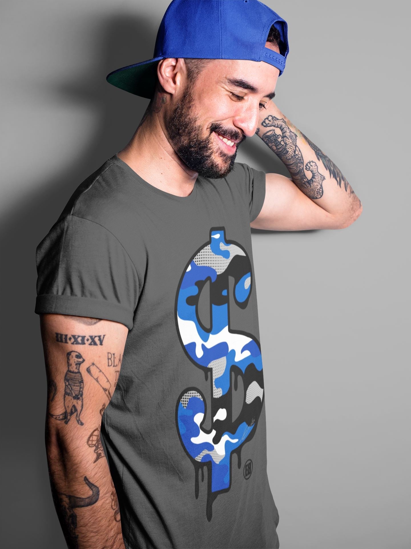 Jordan 3 Varsity Royal Shirt To Match Jordans Dollar Camo Sneaker Tees Jordan 3 Varsity Royal Drip Gear Zone Sneaker Matching Clothing Unisex Shirts