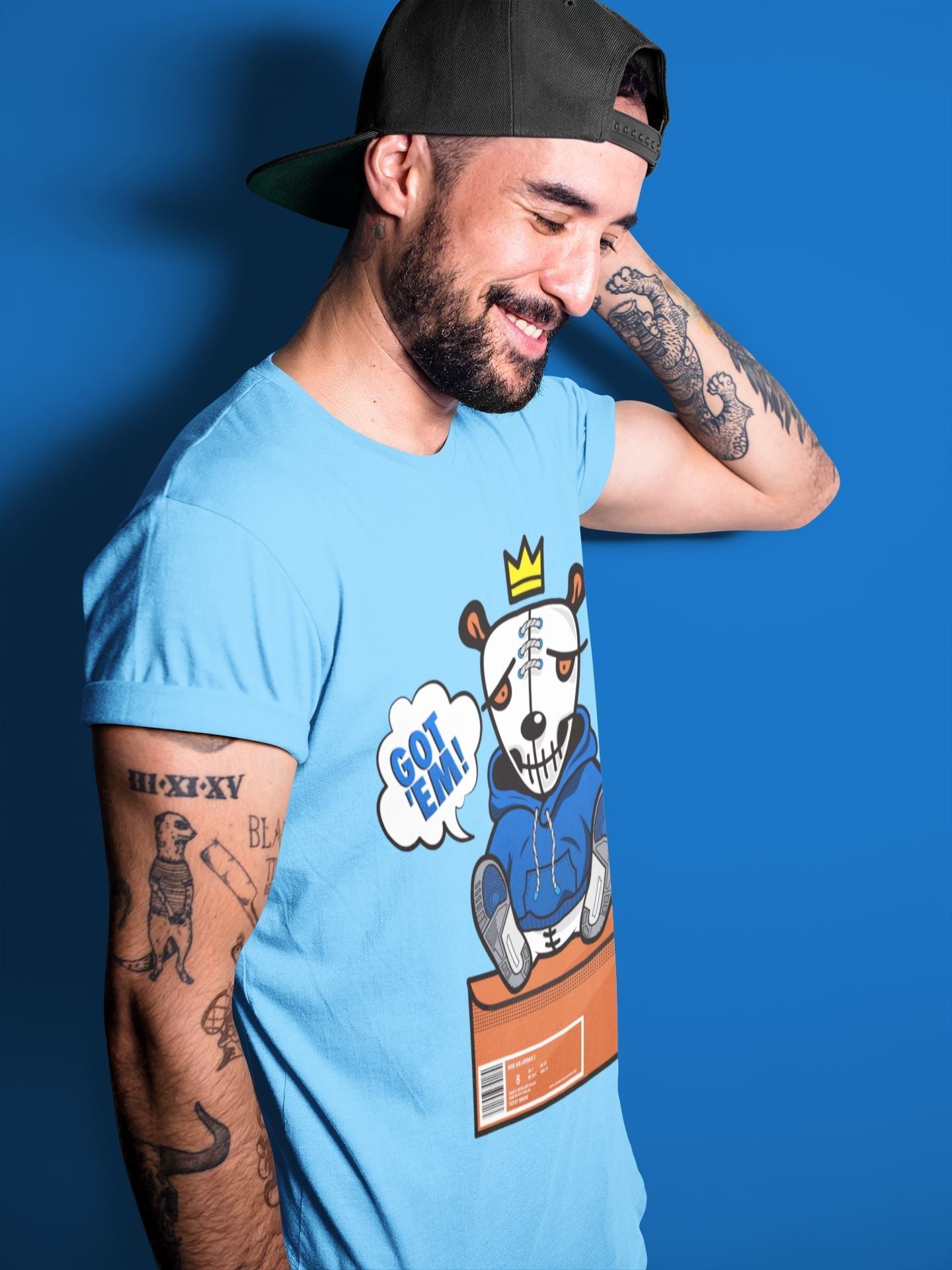 Jordan 3 Varsity Royal Shirt To Match Jordans Got Em Sneaker Tees Jordan 3 Varsity Royal Drip Gear Zone Sneaker Matching Clothing Unisex Shirts