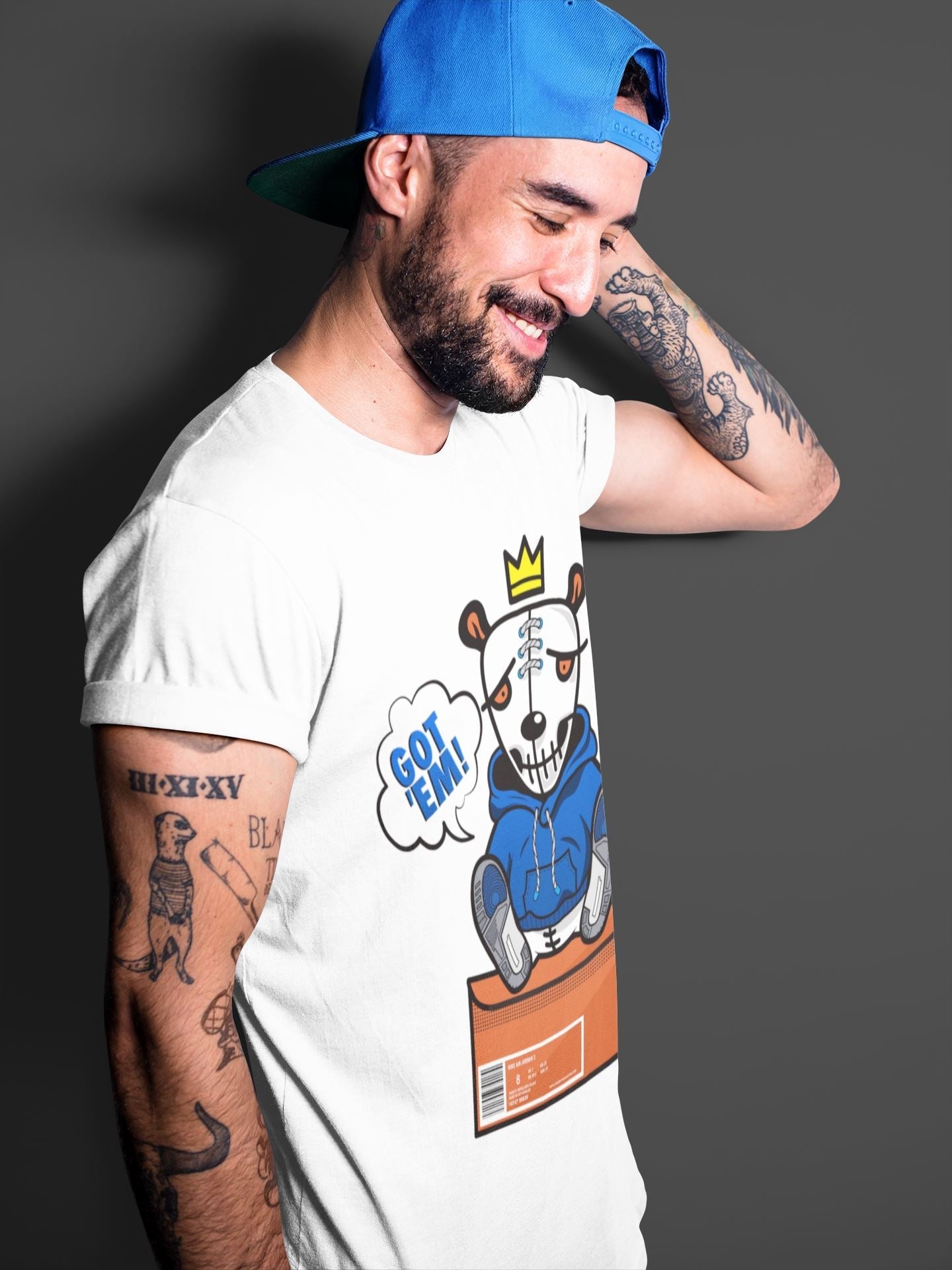 Jordan 3 Varsity Royal Shirt To Match Jordans Got Em Sneaker Tees Jordan 3 Varsity Royal Drip Gear Zone Sneaker Matching Clothing Unisex Shirts