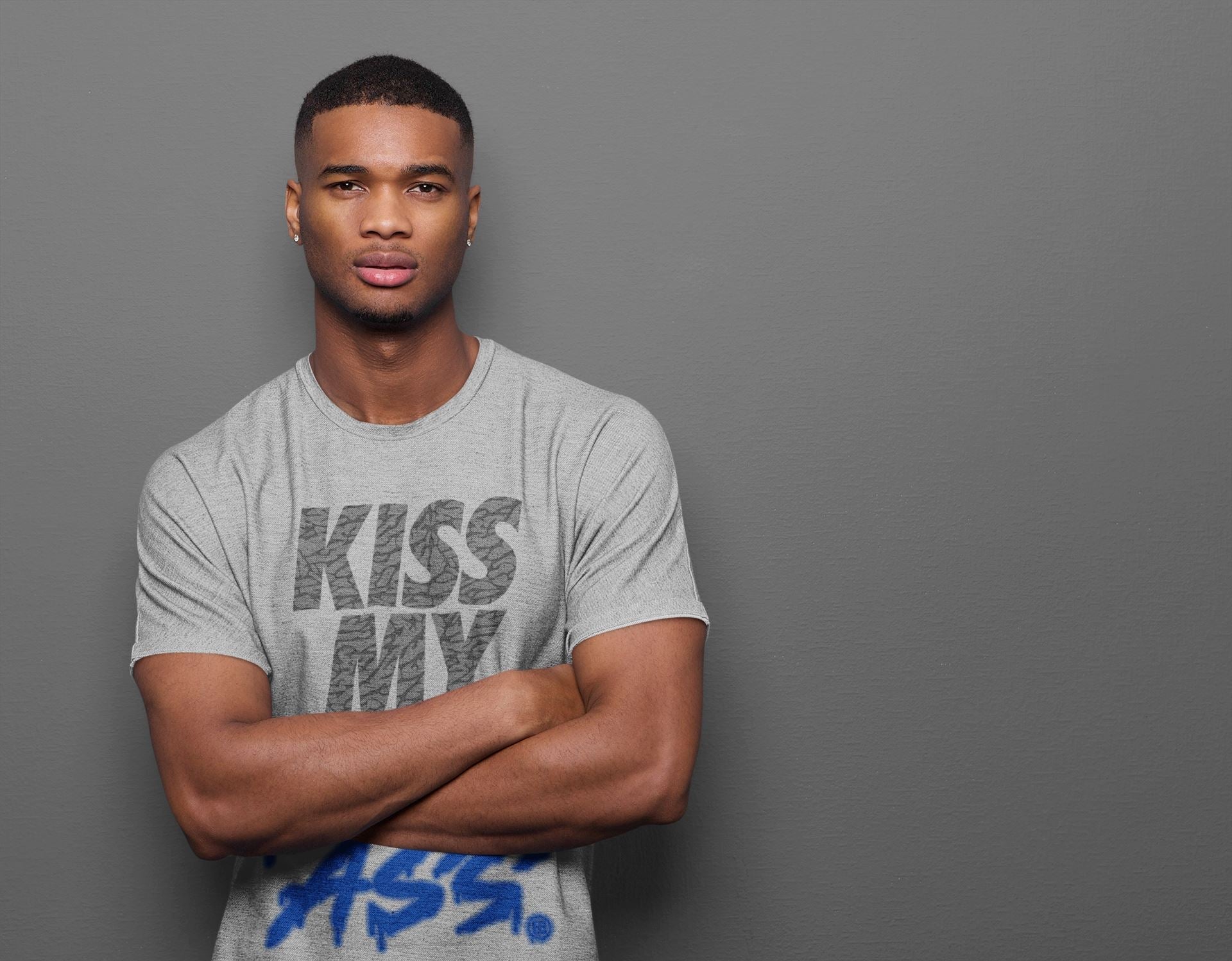 Jordan 3 Varsity Royal Shirt To Match Jordans Kiss My Ass Sneaker Tees Jordan 3 Varsity Royal Drip Gear Zone Sneaker Matching Clothing Unisex Shirts