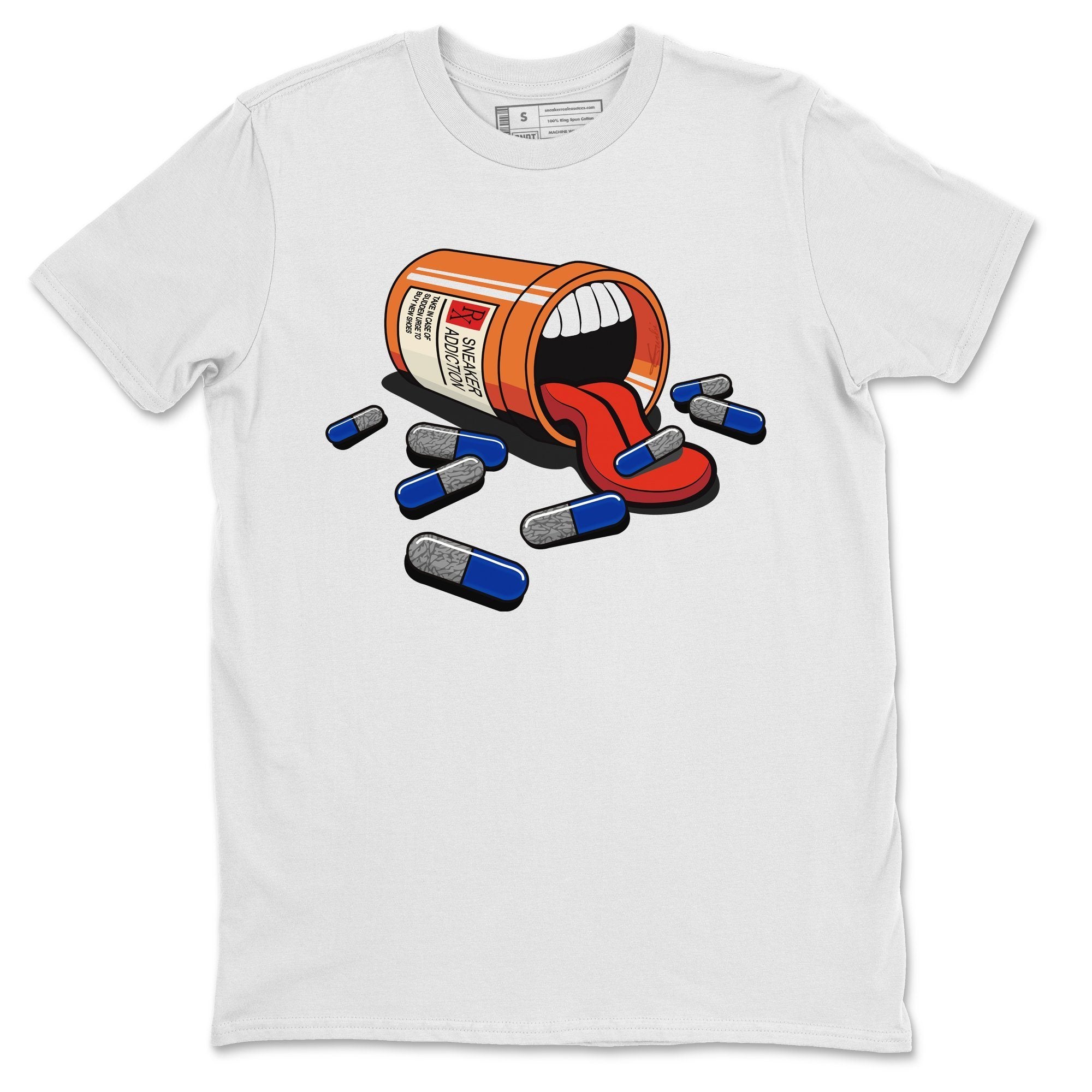 Jordan 3 Varsity Royal Shirt To Match Jordans Sneaker Addiction Sneaker Tees Jordan 3 Varsity Royal Drip Gear Zone Sneaker Matching Clothing Unisex Shirts