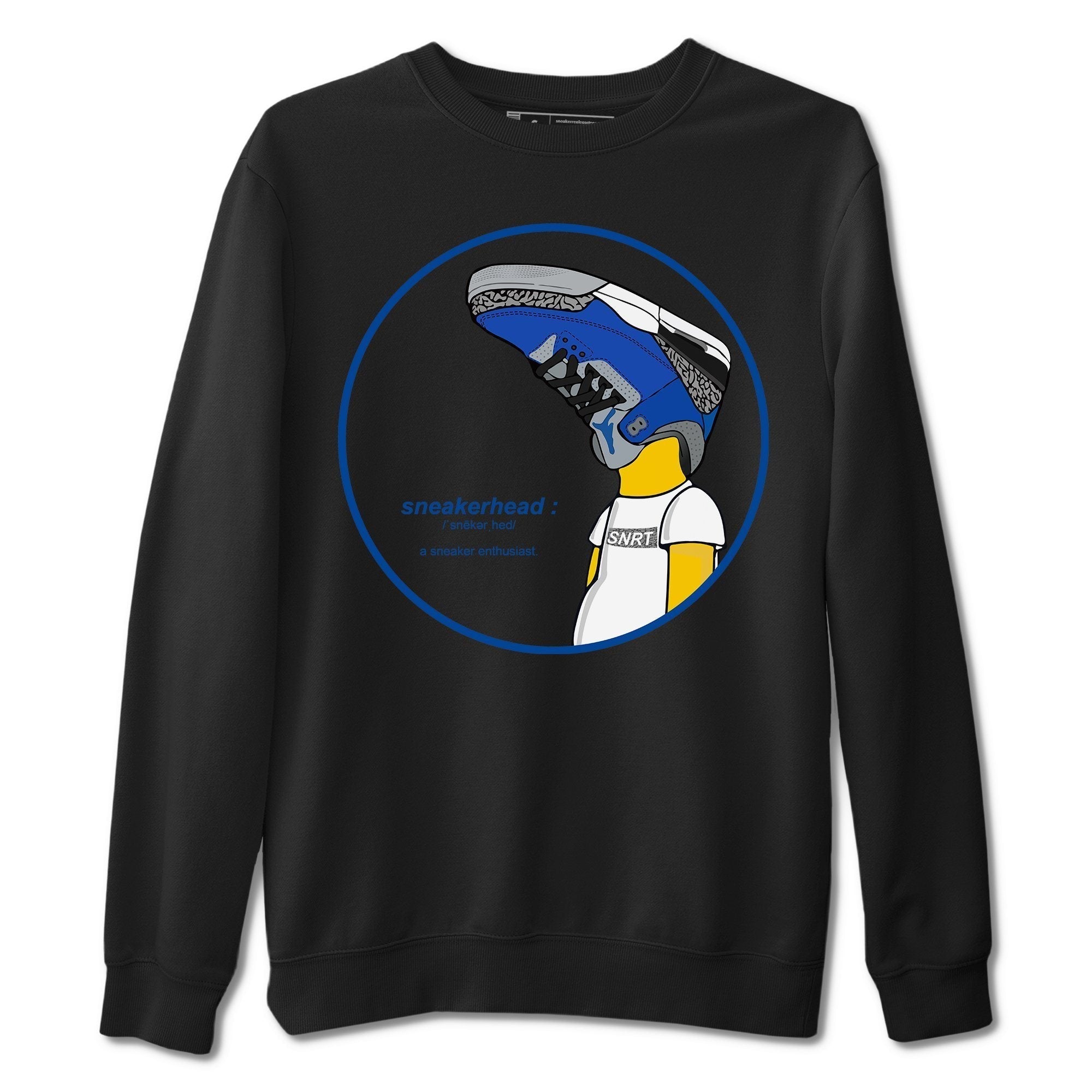 Jordan 3 Varsity Royal Shirt To Match Jordans Sneakerhead Sneaker Tees Jordan 3 Varsity Royal Drip Gear Zone Sneaker Matching Clothing Unisex Shirts