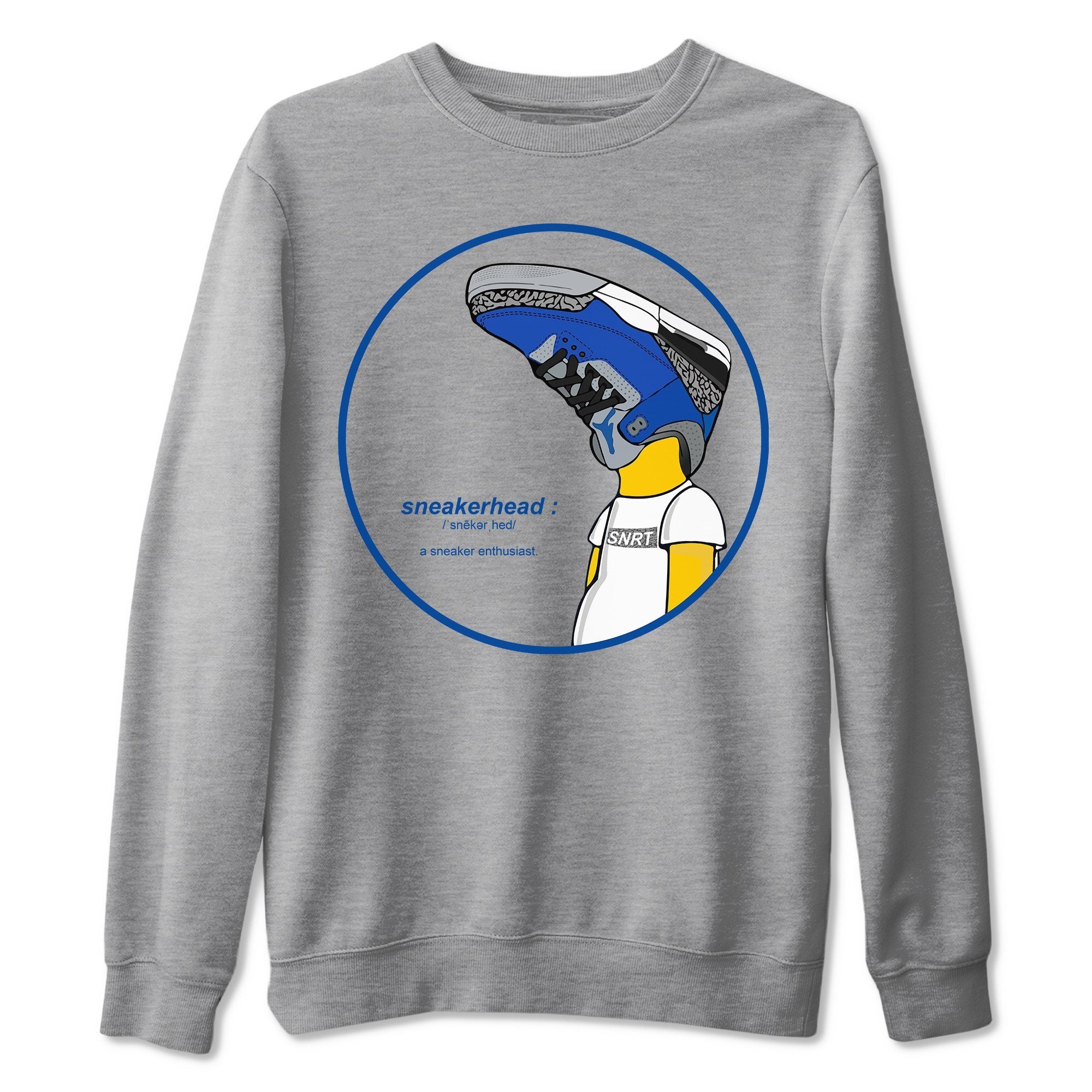 Jordan 3 Varsity Royal Shirt To Match Jordans Sneakerhead Sneaker Tees Jordan 3 Varsity Royal Drip Gear Zone Sneaker Matching Clothing Unisex Shirts