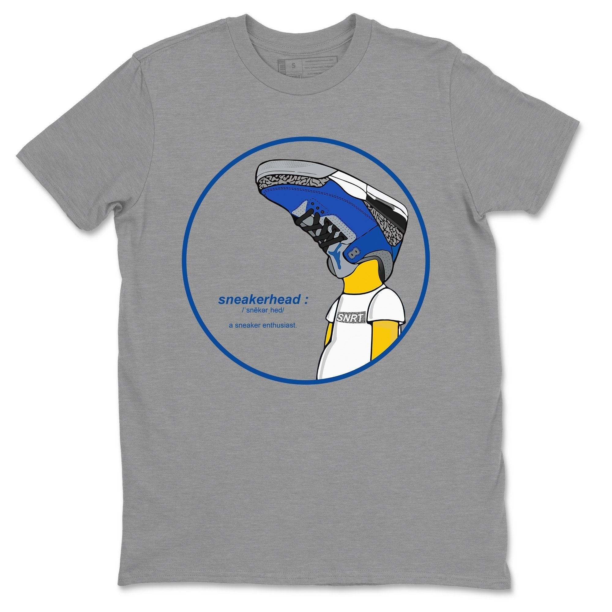 Jordan 3 Varsity Royal Shirt To Match Jordans Sneakerhead Sneaker Tees Jordan 3 Varsity Royal Drip Gear Zone Sneaker Matching Clothing Unisex Shirts