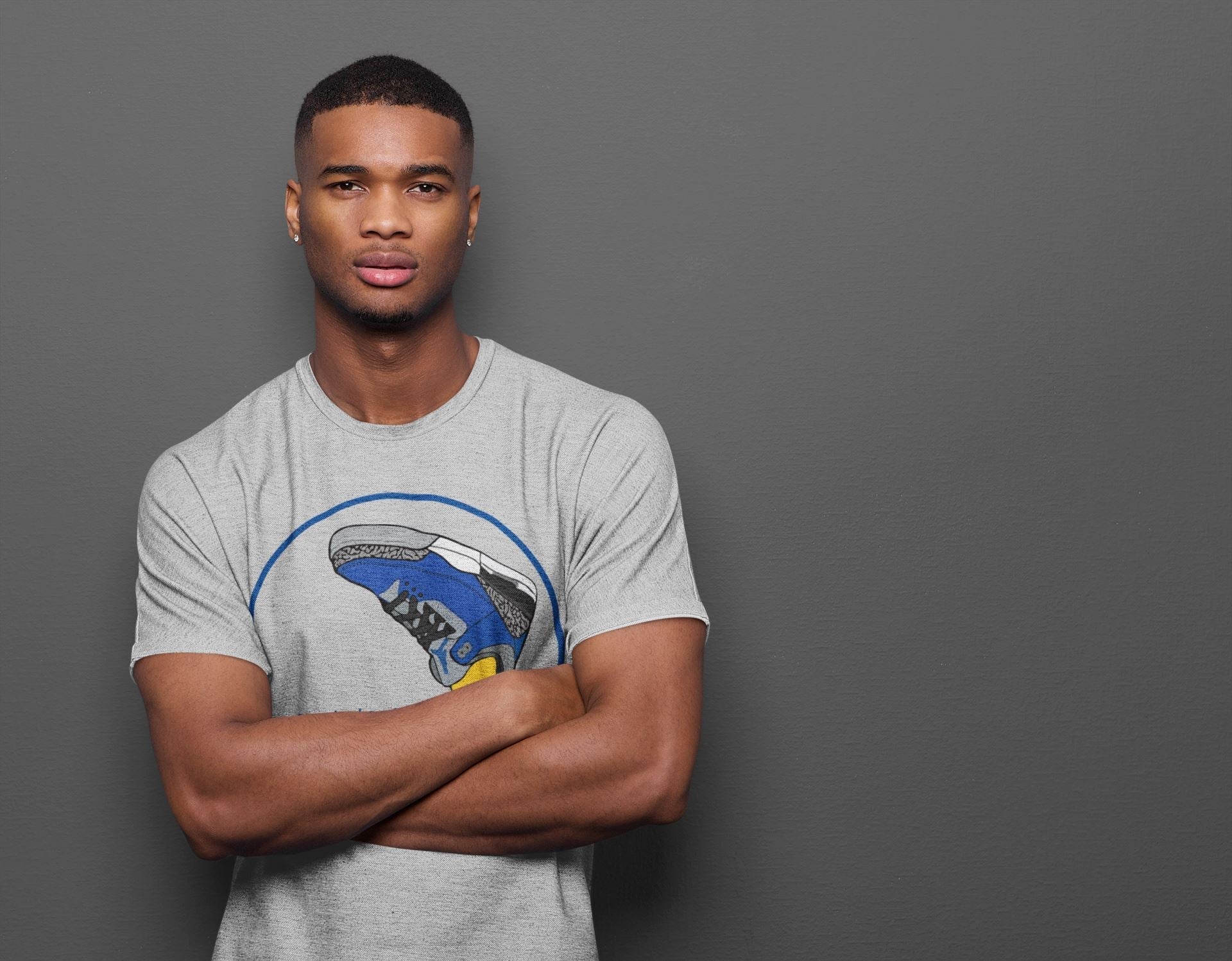 Jordan 3 Varsity Royal Shirt To Match Jordans Sneakerhead Sneaker Tees Jordan 3 Varsity Royal Drip Gear Zone Sneaker Matching Clothing Unisex Shirts