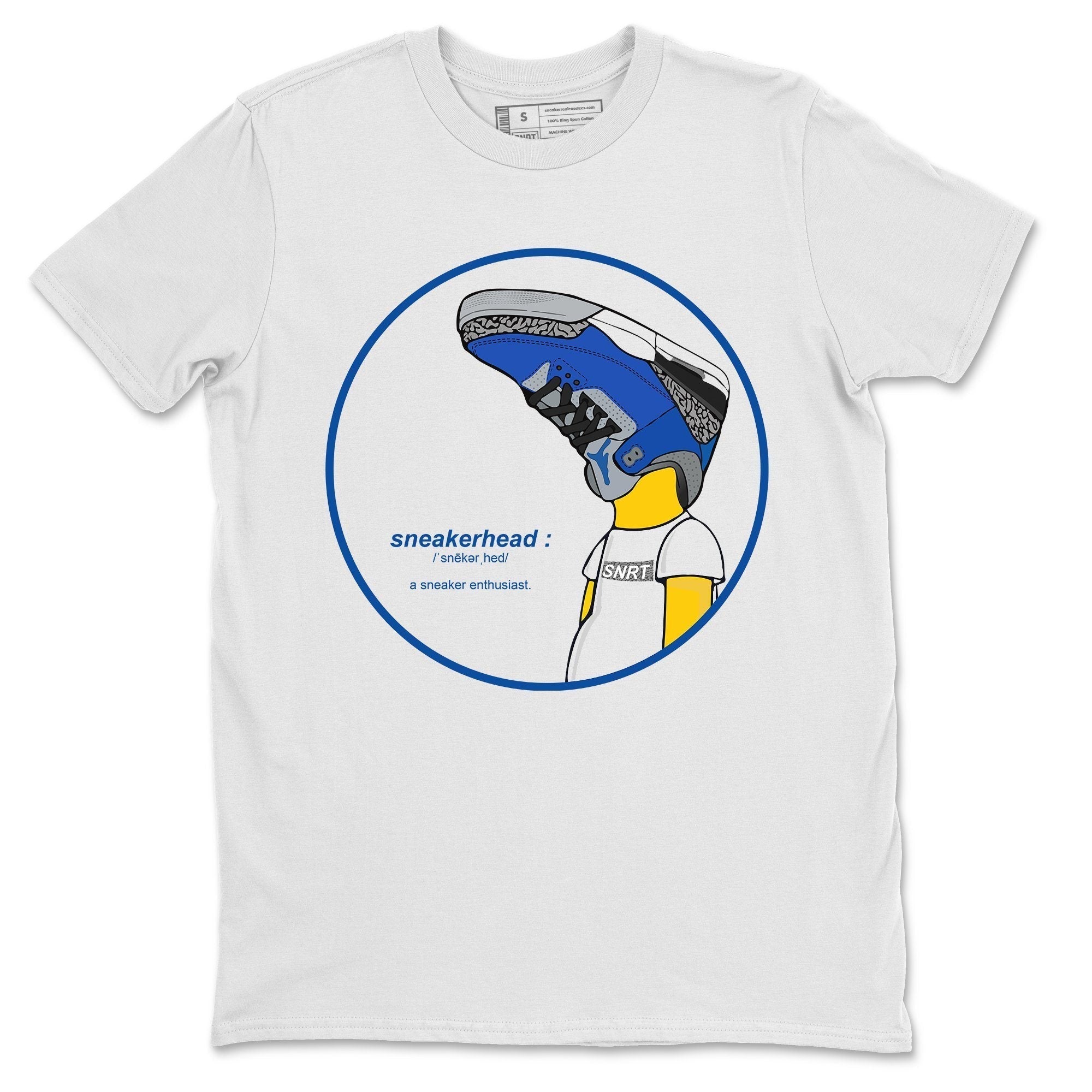 Jordan 3 Varsity Royal Shirt To Match Jordans Sneakerhead Sneaker Tees Jordan 3 Varsity Royal Drip Gear Zone Sneaker Matching Clothing Unisex Shirts