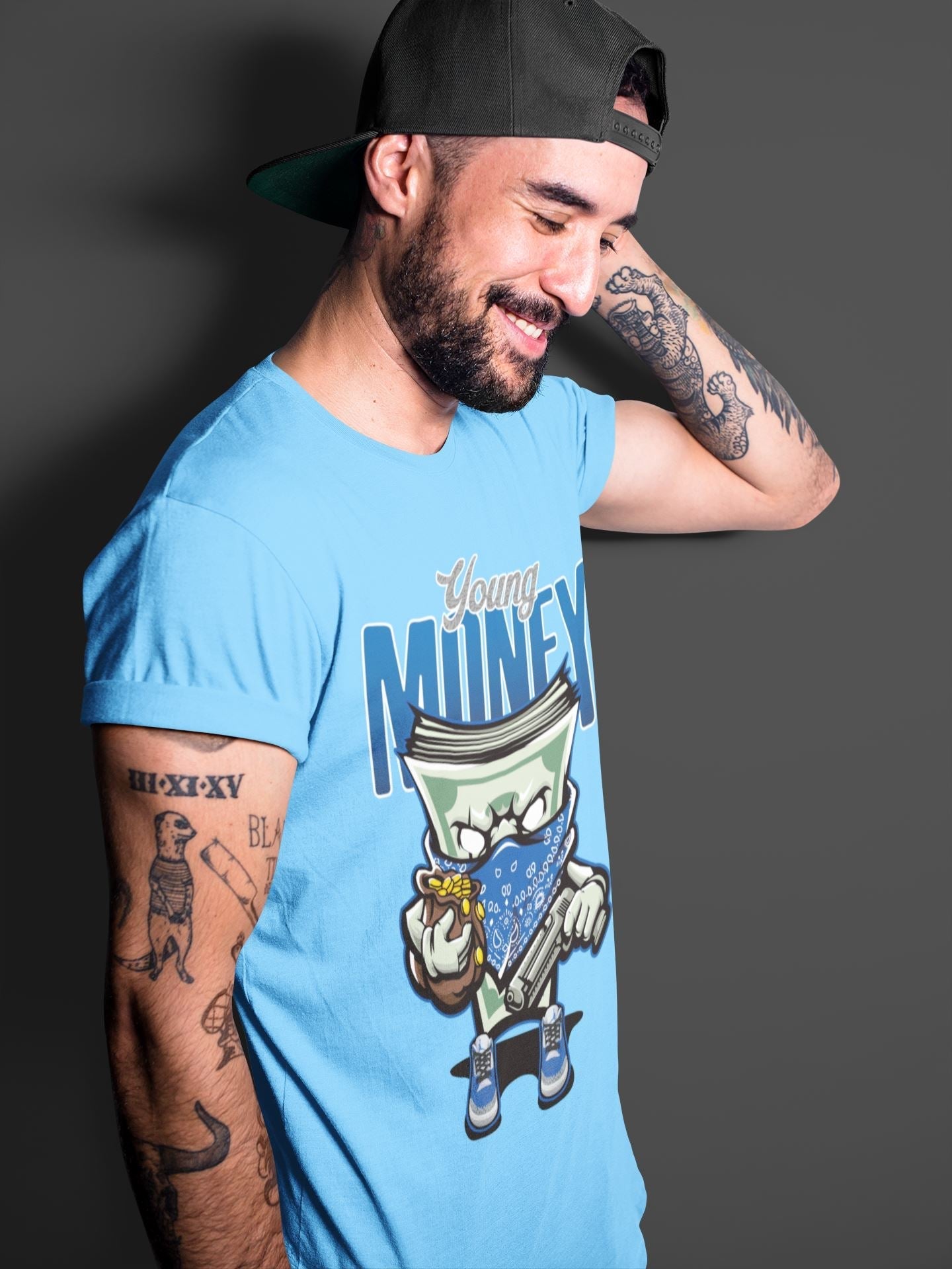 Jordan 3 Varsity Royal Shirt To Match Jordans Young Money Sneaker Tees Jordan 3 Varsity Royal Drip Gear Zone Sneaker Matching Clothing Unisex Shirts