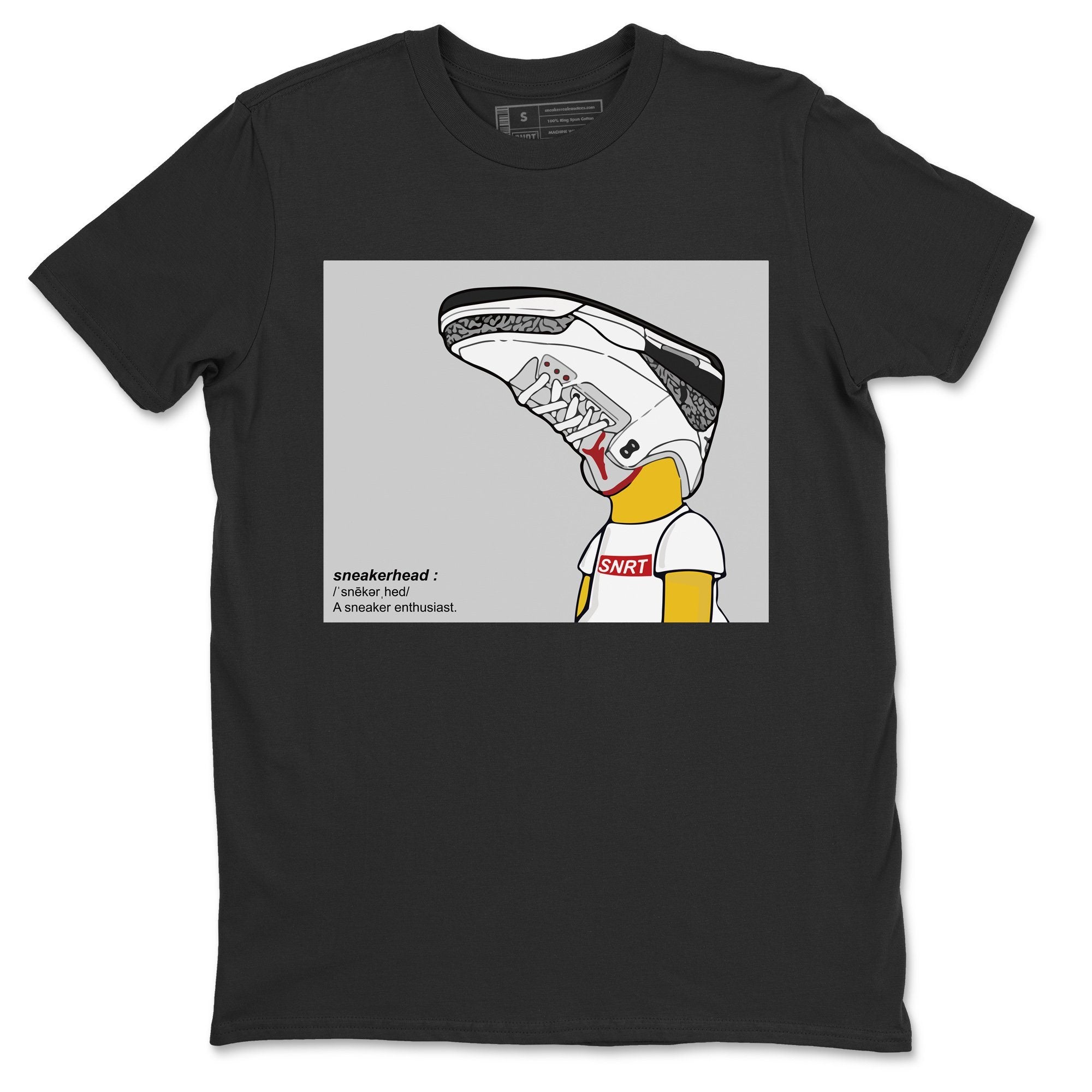 Jordan 3 White Cement Sneaker Matching T-Shirt AJ3 Sneakerhead Sneaker Tees Jordan 3 White Cement Sneaker Release Tees Crew Neck Tees