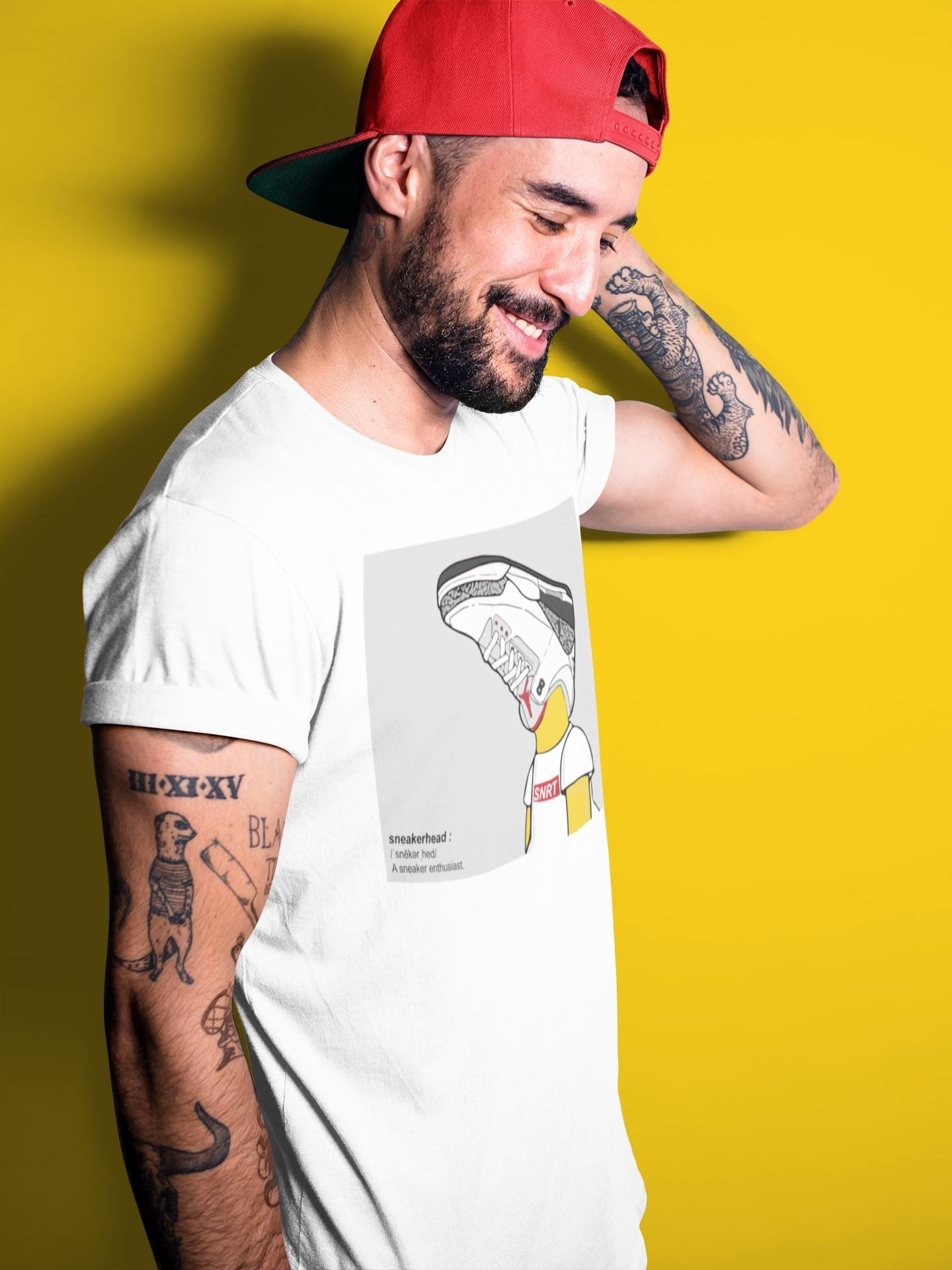 Jordan 3 White Cement Sneaker Matching T-Shirt AJ3 Sneakerhead Sneaker Tees Jordan 3 White Cement Sneaker Release Tees Crew Neck Tees