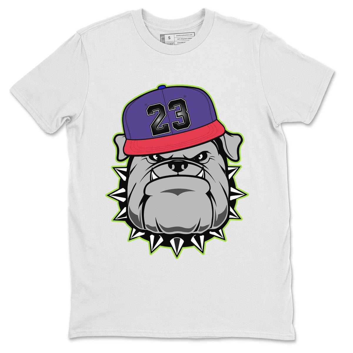 Jordan 5 Ghost Green Sneaker Matching T-Shirt English Bulldog Sneaker Tees Jordan 5 Ghost Green Sneaker Release Tees Crew Neck Tees
