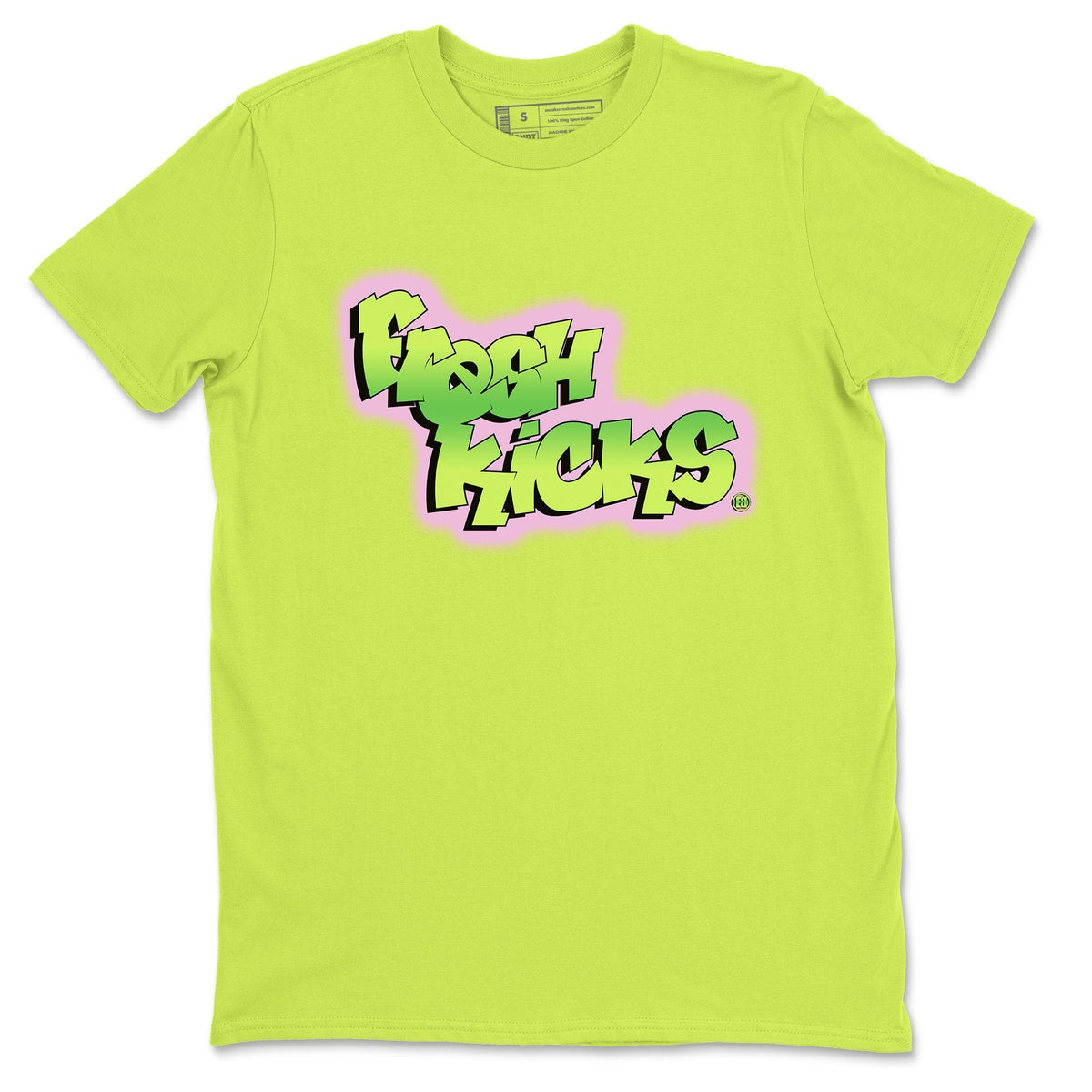 Jordan 5 Ghost Green Sneaker Matching T-Shirt Fresh Kicks Sneaker Tees Jordan 5 Ghost Green Sneaker Release Tees Crew Neck Tees