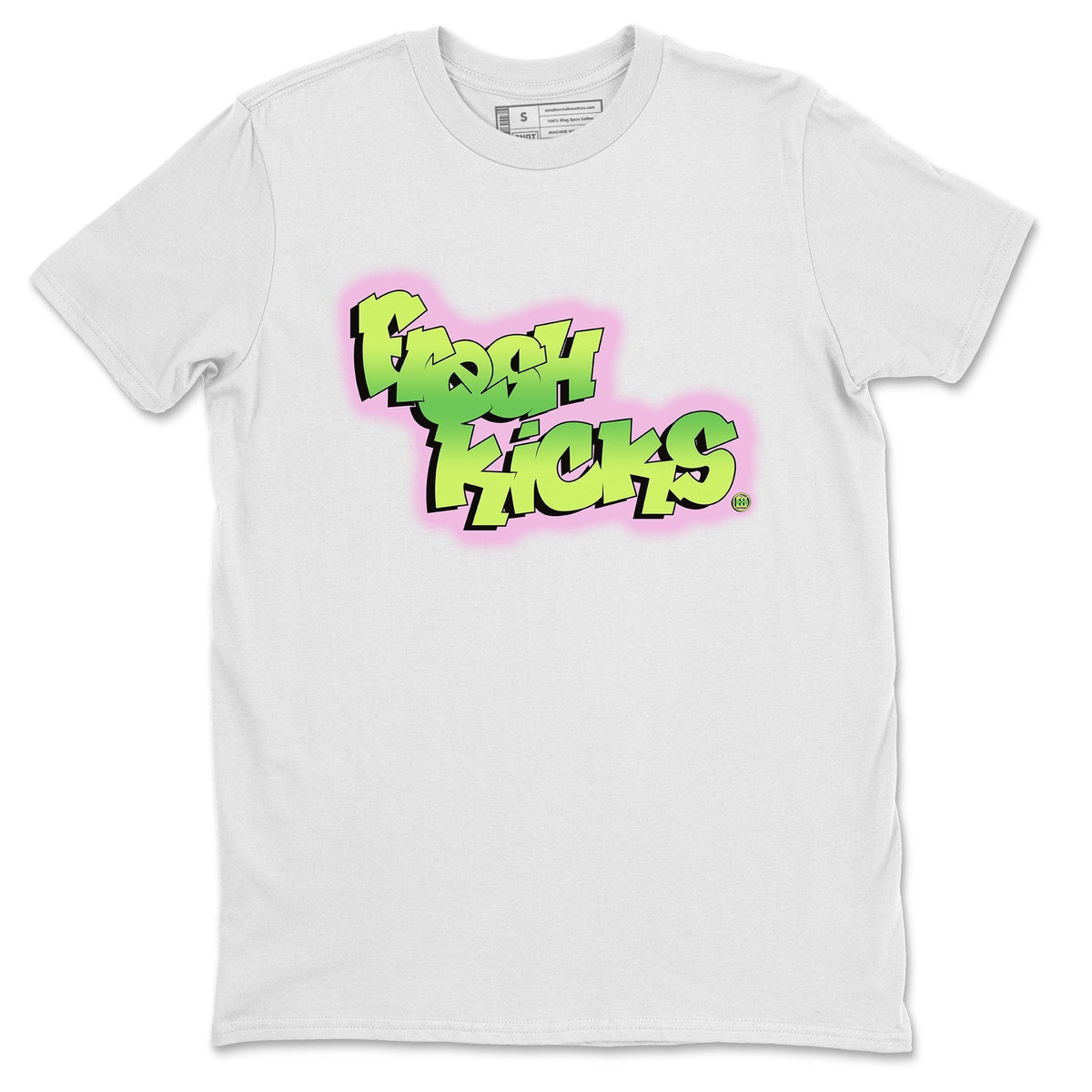 Jordan 5 Ghost Green Sneaker Matching T-Shirt Fresh Kicks Sneaker Tees Jordan 5 Ghost Green Sneaker Release Tees Crew Neck Tees