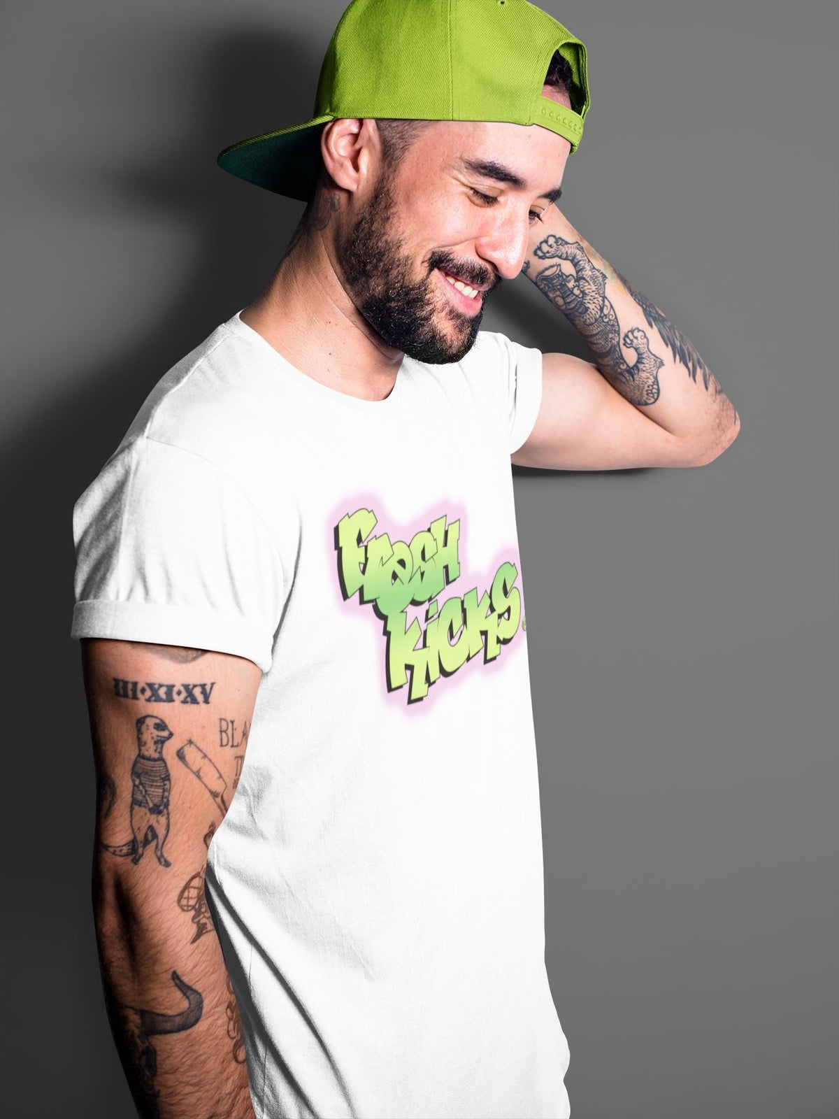 Jordan 5 Ghost Green Sneaker Matching T-Shirt Fresh Kicks Sneaker Tees Jordan 5 Ghost Green Sneaker Release Tees Crew Neck Tees