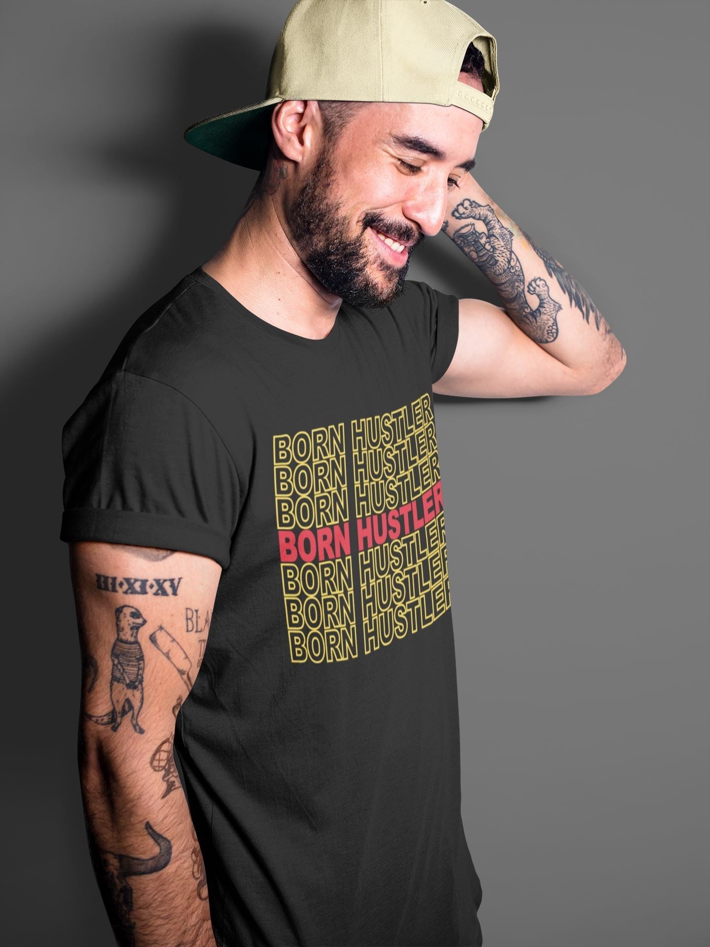 Jordan 5 OFF-WHITE Sail Shirt To Match Jordans Born Hustler Sneaker Tees Jordan 5 OFF-WHITE Sail Drip Gear Zone Sneaker Matching Clothing Unisex Shirts