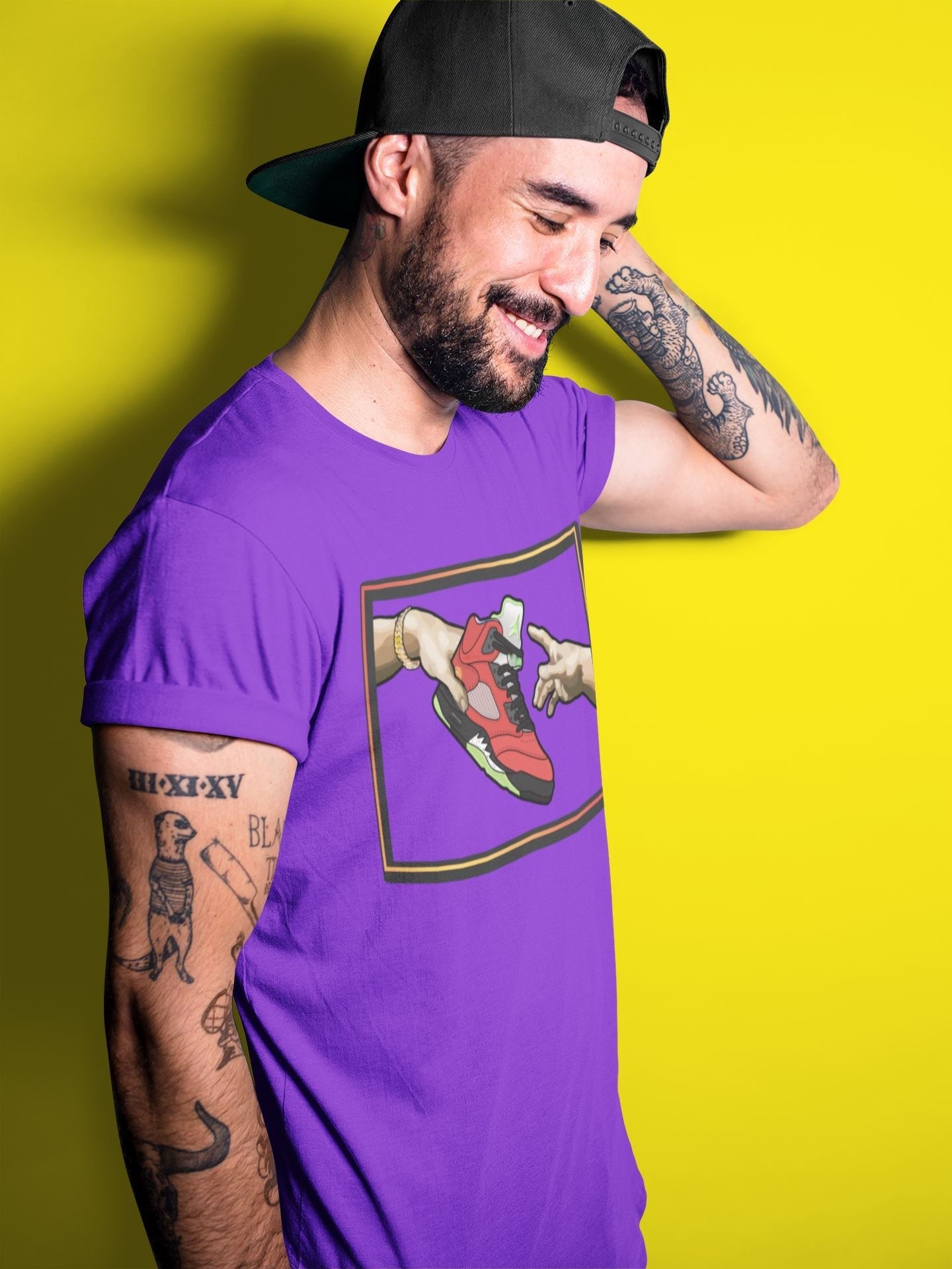 Jordan 5 What The Shirt To Match Jordans Adam's Creation Sneaker Tees Jordan 5 What The Drip Gear Zone Sneaker Matching Clothing Unisex Shirts