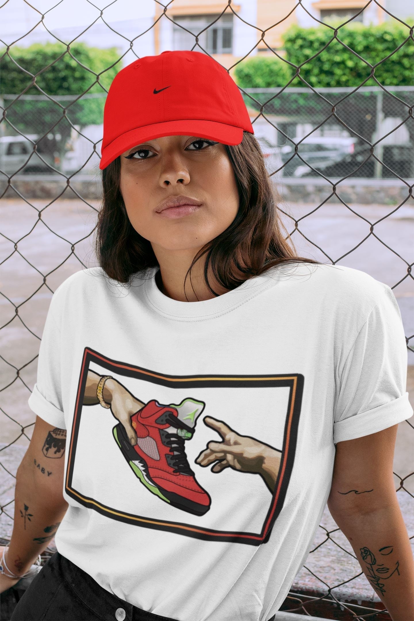 Jordan 5 What The Shirt To Match Jordans Adam's Creation Sneaker Tees Jordan 5 What The Drip Gear Zone Sneaker Matching Clothing Unisex Shirts