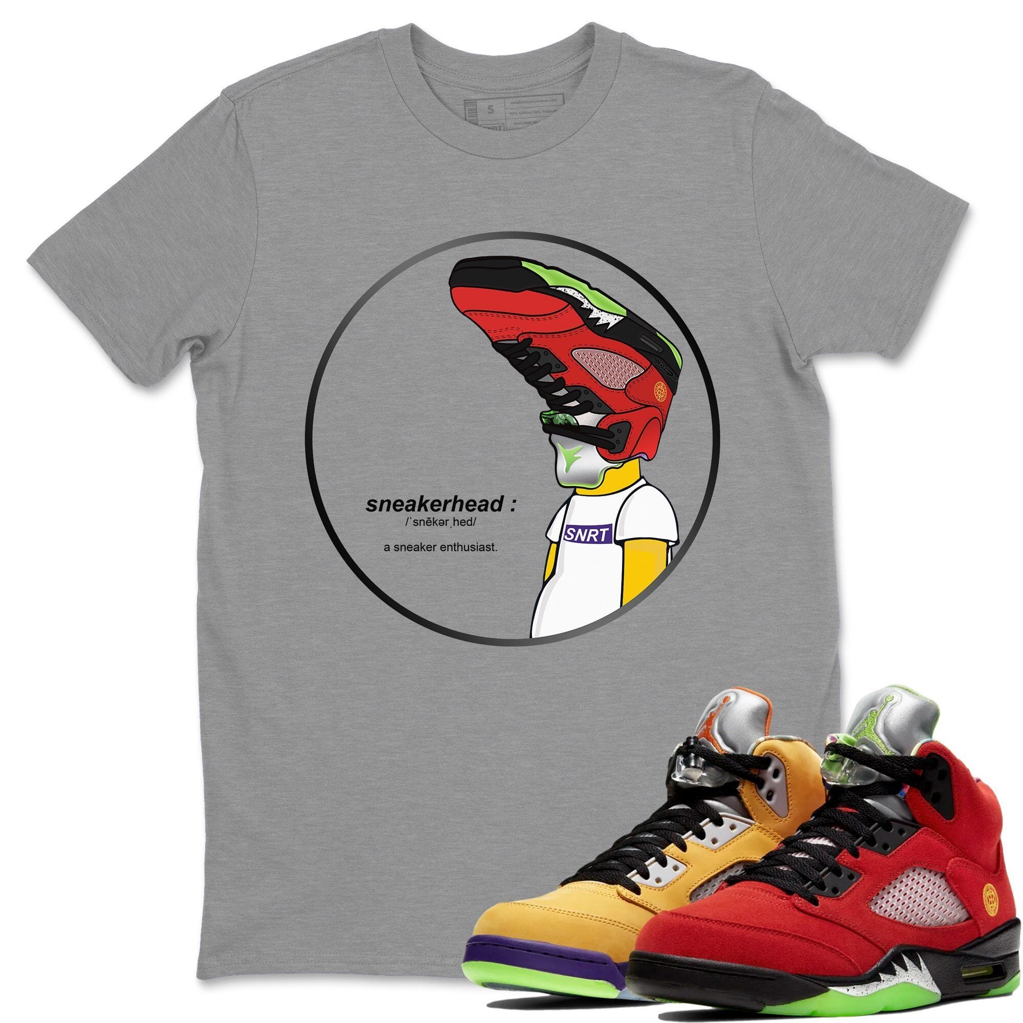Jordan 5 What The Shirt To Match Jordans Sneakerhead Sneaker Tees Jordan 5 What The Drip Gear Zone Sneaker Matching Clothing Unisex Shirts
