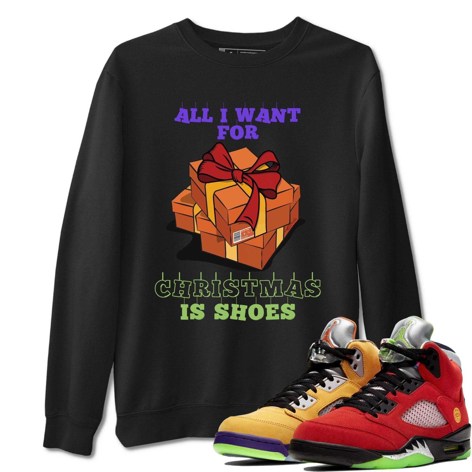 Jordan 5 What The Shirt To Match Jordans Christmas Present Sneaker Tees Jordan 5 What The Drip Gear Zone Sneaker Matching Clothing Unisex Shirts