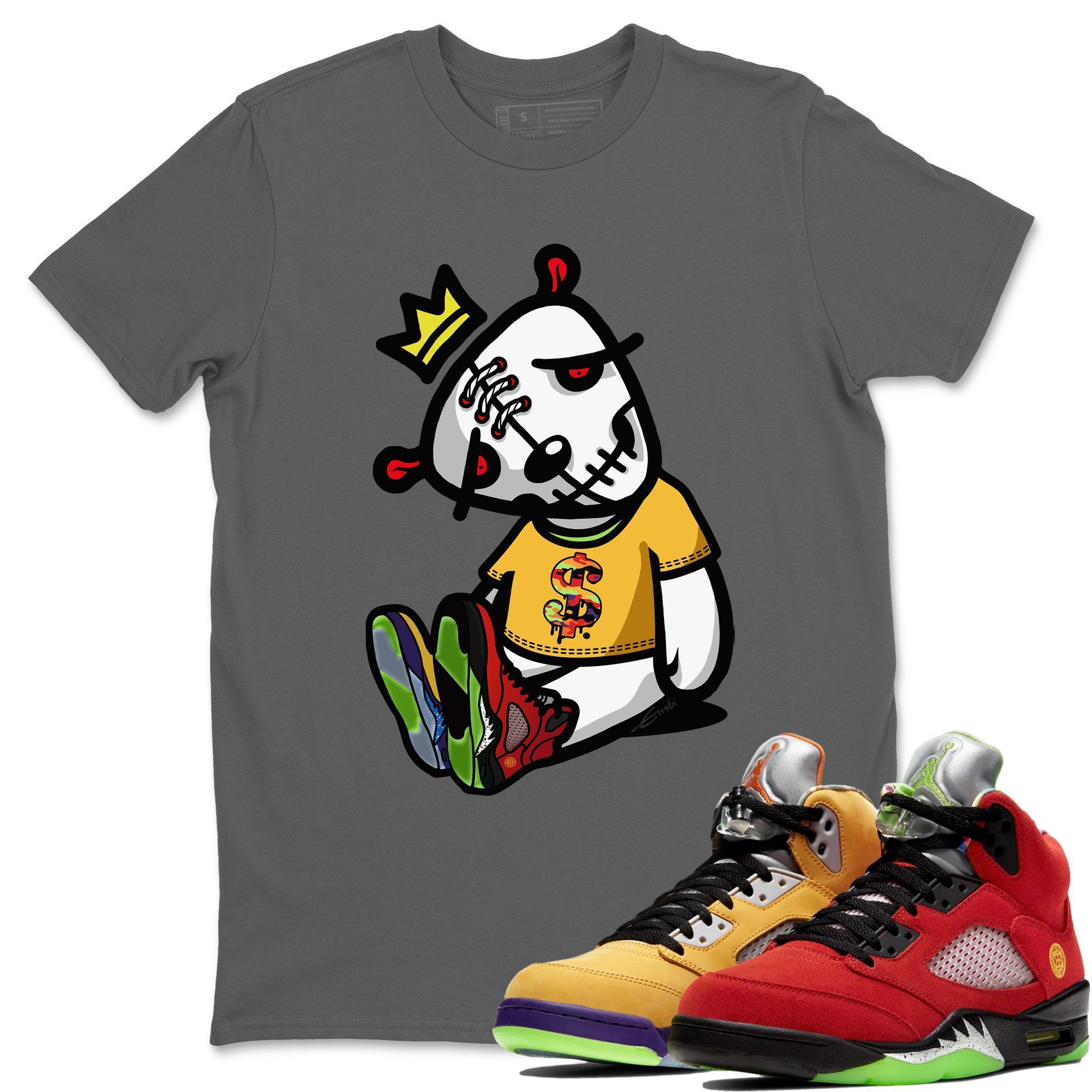 Jordan 5 What The Shirt To Match Jordans Dead Dolls Sneaker Tees Jordan 5 What The Drip Gear Zone Sneaker Matching Clothing Unisex Shirts