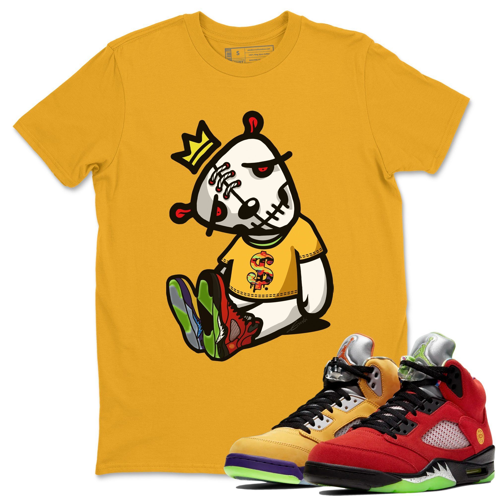 Jordan 5 What The Shirt To Match Jordans Dead Dolls Sneaker Tees Jordan 5 What The Drip Gear Zone Sneaker Matching Clothing Unisex Shirts