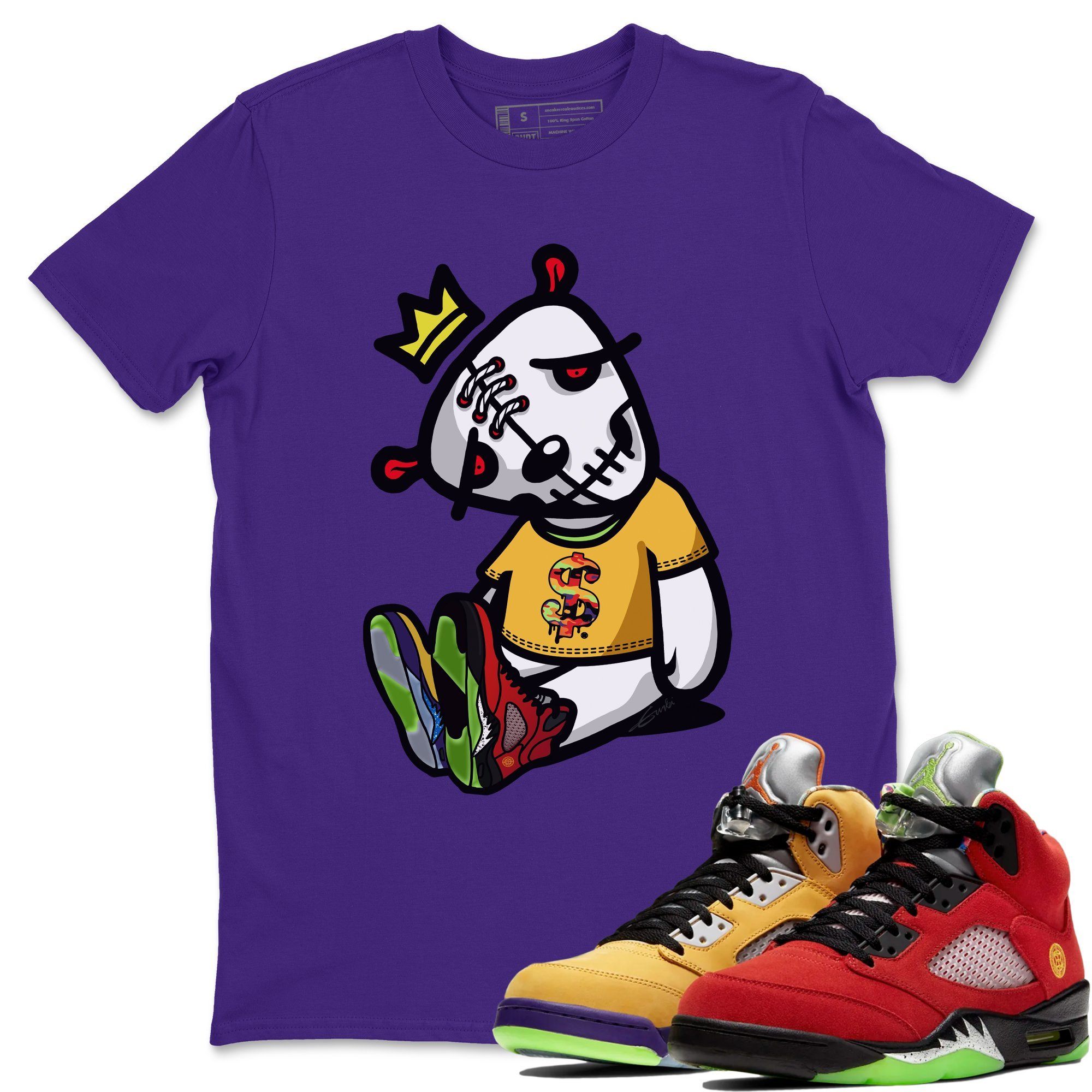 Jordan 5 What The Shirt To Match Jordans Dead Dolls Sneaker Tees Jordan 5 What The Drip Gear Zone Sneaker Matching Clothing Unisex Shirts