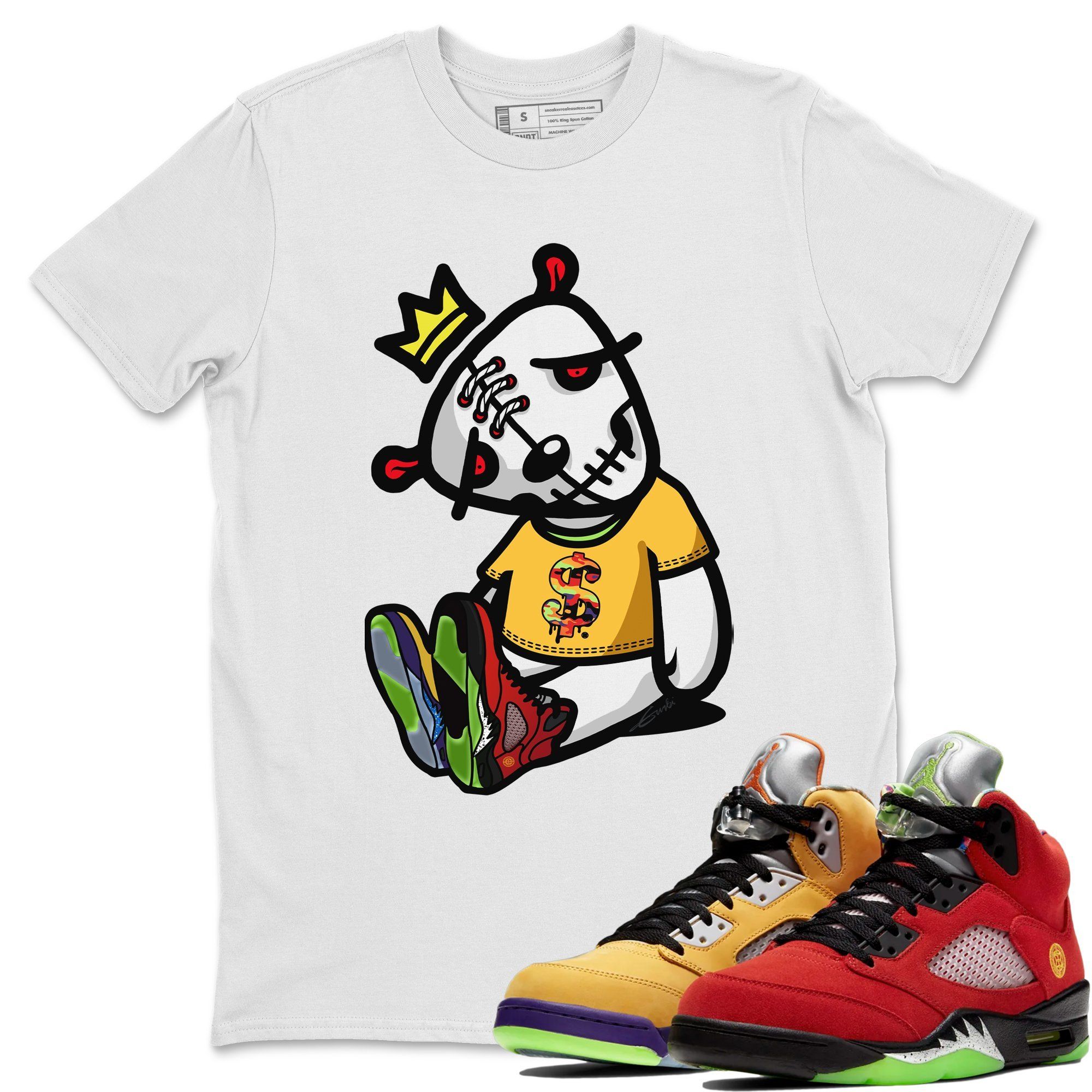 Jordan 5 What The Shirt To Match Jordans Dead Dolls Sneaker Tees Jordan 5 What The Drip Gear Zone Sneaker Matching Clothing Unisex Shirts