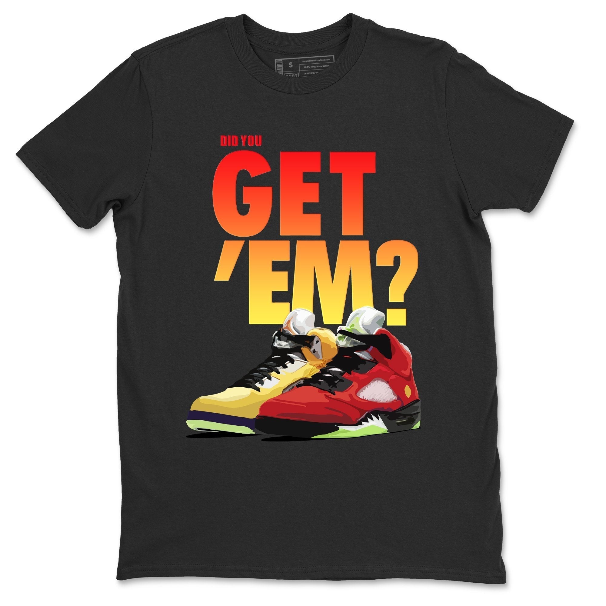 Jordan 5 Retro What The Shirt To Match Jordans Did You Get Em Drip Gear Zone Sneaker Tees Jordan 5 Retro What The Drip Gear Zone Drip Gear Zone Sneaker Matching Clothing Unisex Shirts