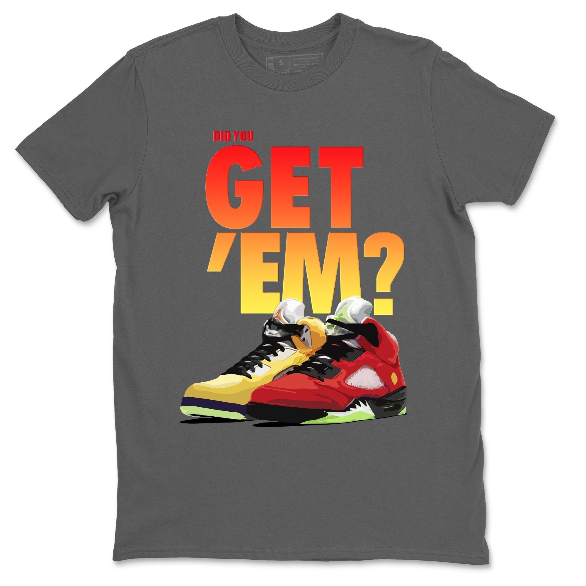 Jordan 5 Retro What The Shirt To Match Jordans Did You Get Em Drip Gear Zone Sneaker Tees Jordan 5 Retro What The Drip Gear Zone Drip Gear Zone Sneaker Matching Clothing Unisex Shirts
