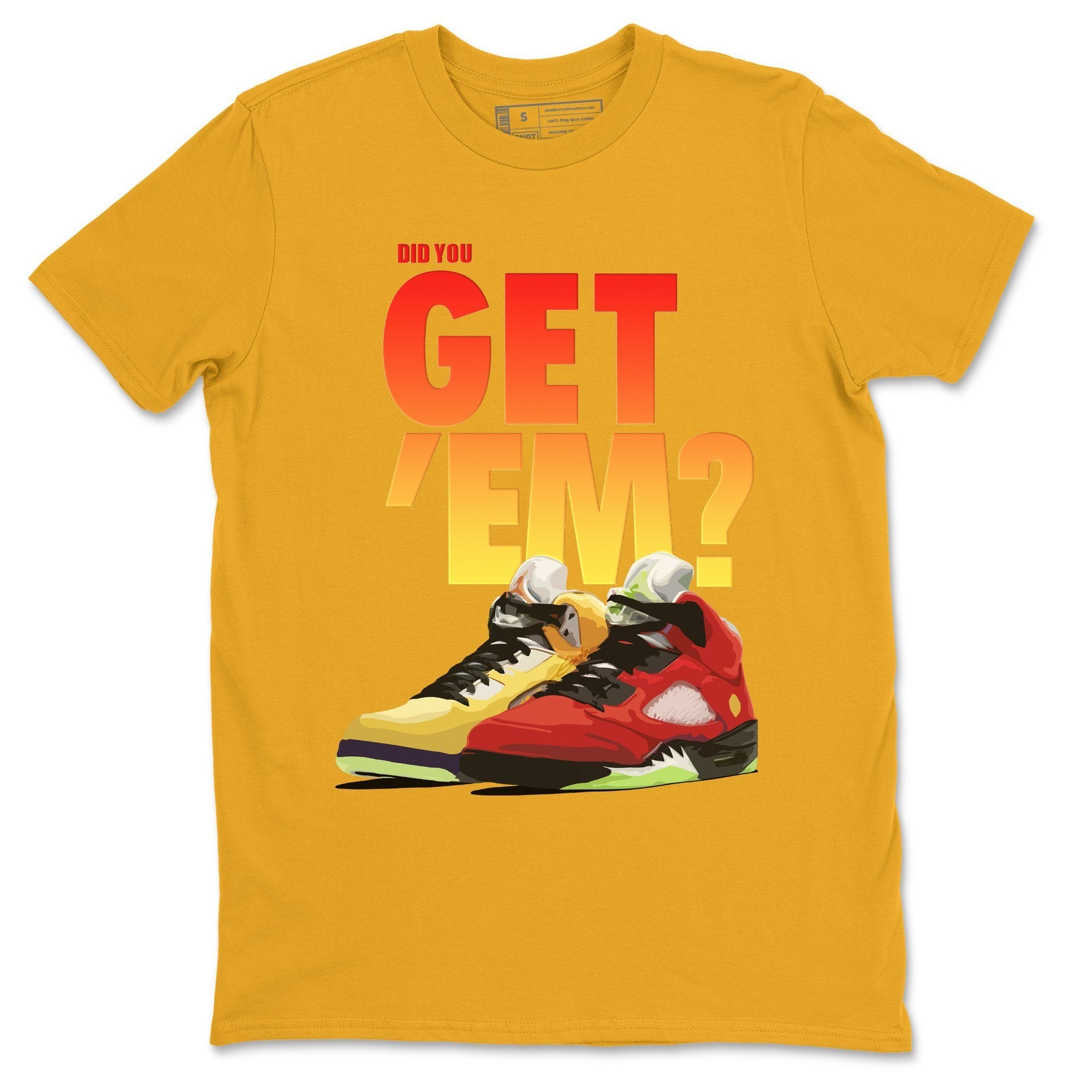 Jordan 5 Retro What The Shirt To Match Jordans Did You Get Em Drip Gear Zone Sneaker Tees Jordan 5 Retro What The Drip Gear Zone Drip Gear Zone Sneaker Matching Clothing Unisex Shirts