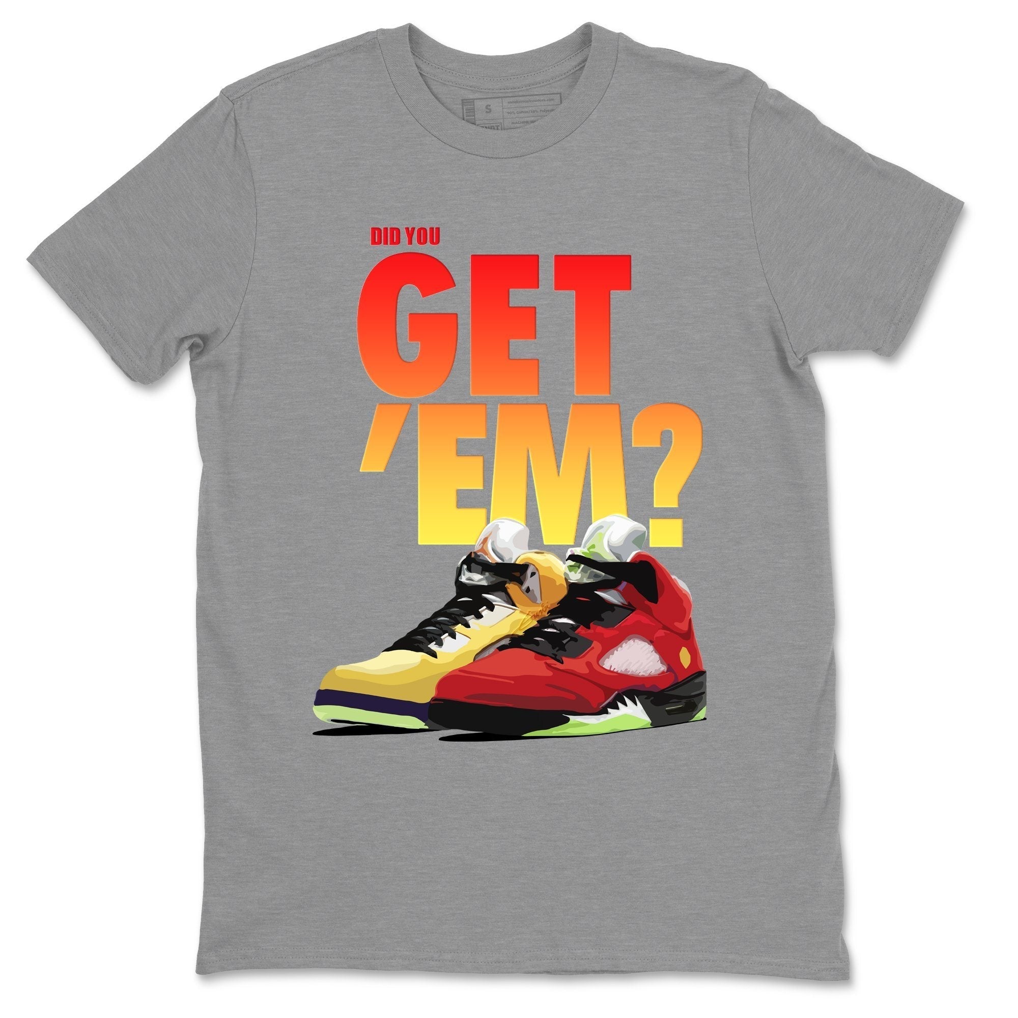 Jordan 5 Retro What The Shirt To Match Jordans Did You Get Em Drip Gear Zone Sneaker Tees Jordan 5 Retro What The Drip Gear Zone Drip Gear Zone Sneaker Matching Clothing Unisex Shirts