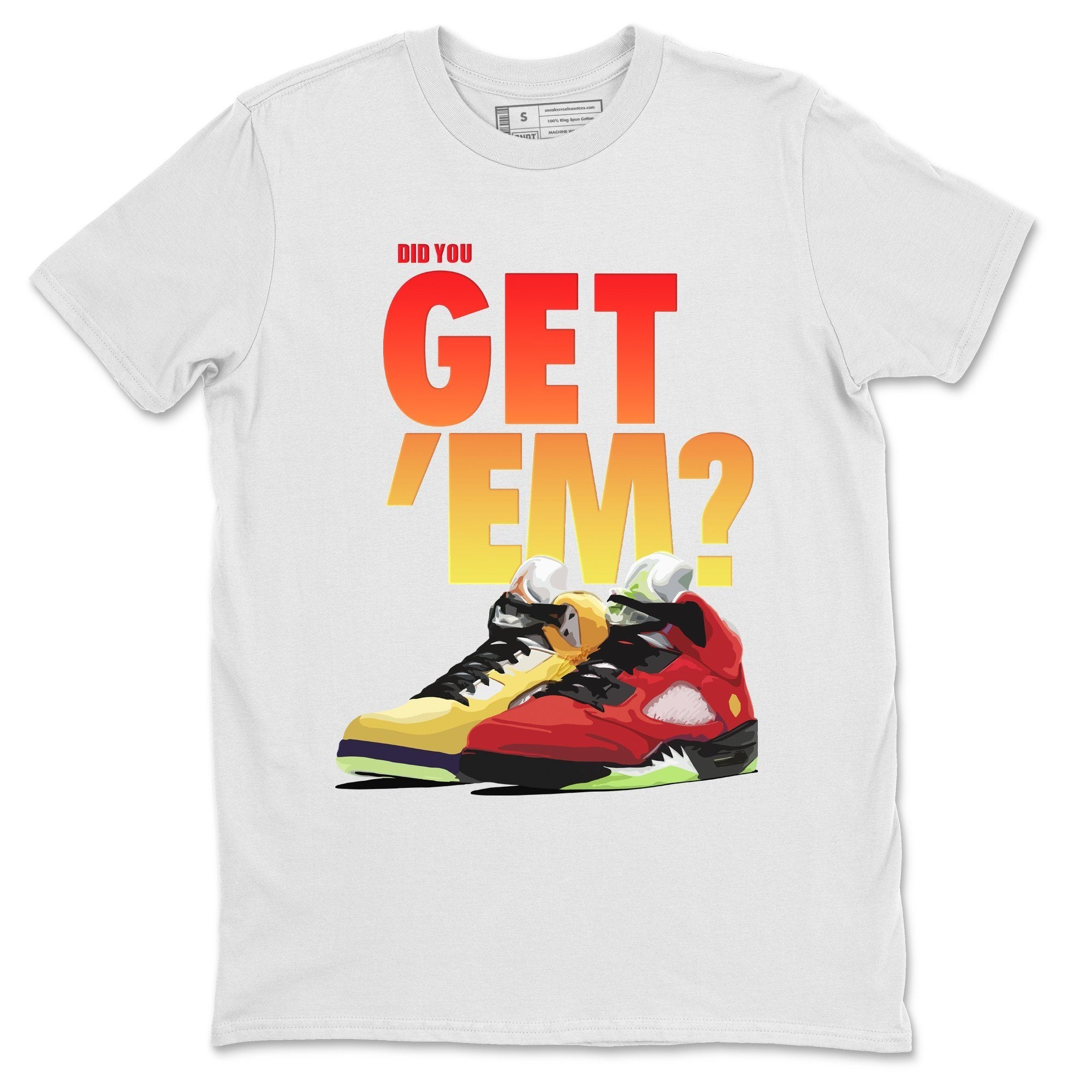 Jordan 5 Retro What The Shirt To Match Jordans Did You Get Em Drip Gear Zone Sneaker Tees Jordan 5 Retro What The Drip Gear Zone Drip Gear Zone Sneaker Matching Clothing Unisex Shirts