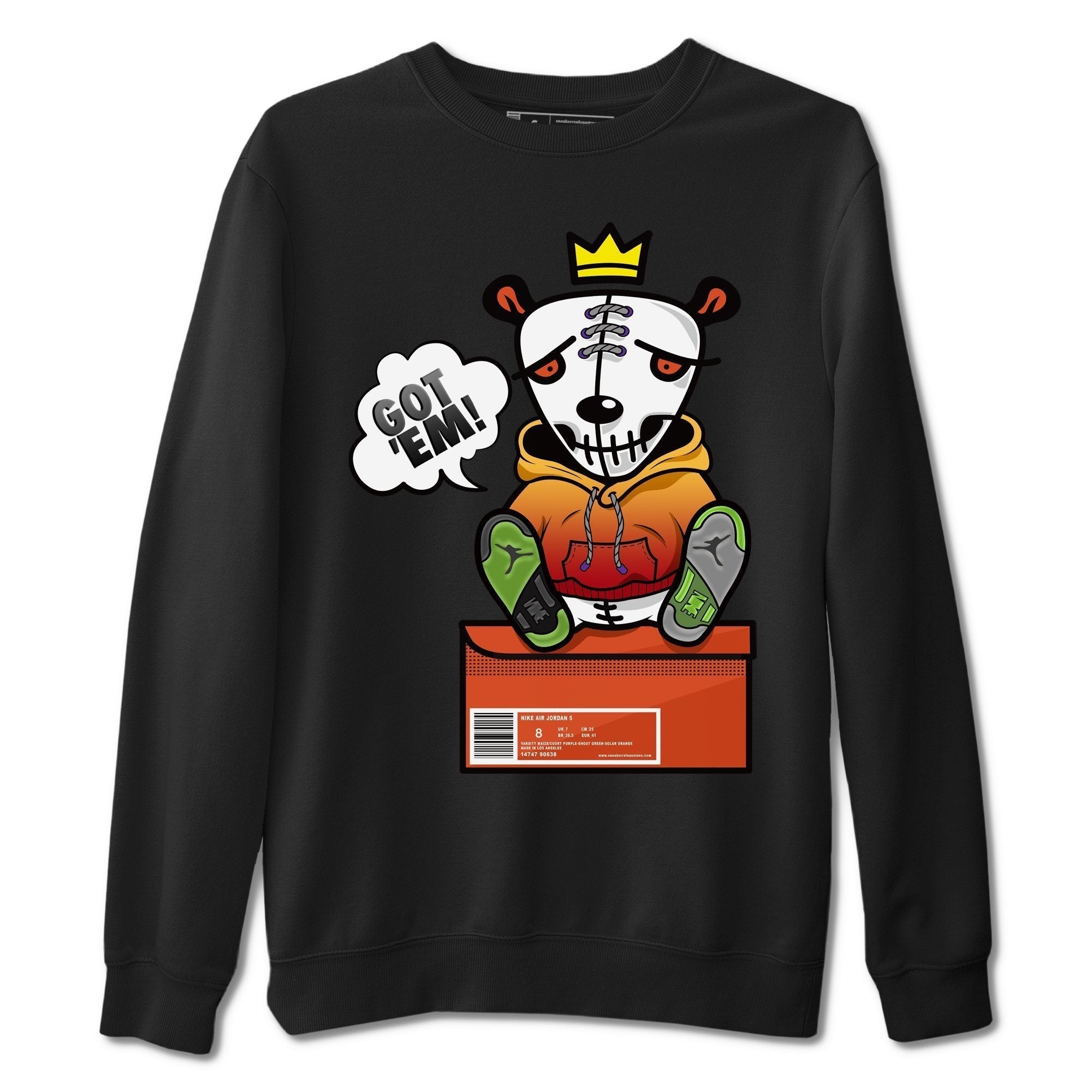 Jordan 5 What The Shirt To Match Jordans Got Em Sneaker Tees Jordan 5 What The Drip Gear Zone Sneaker Matching Clothing Unisex Shirts