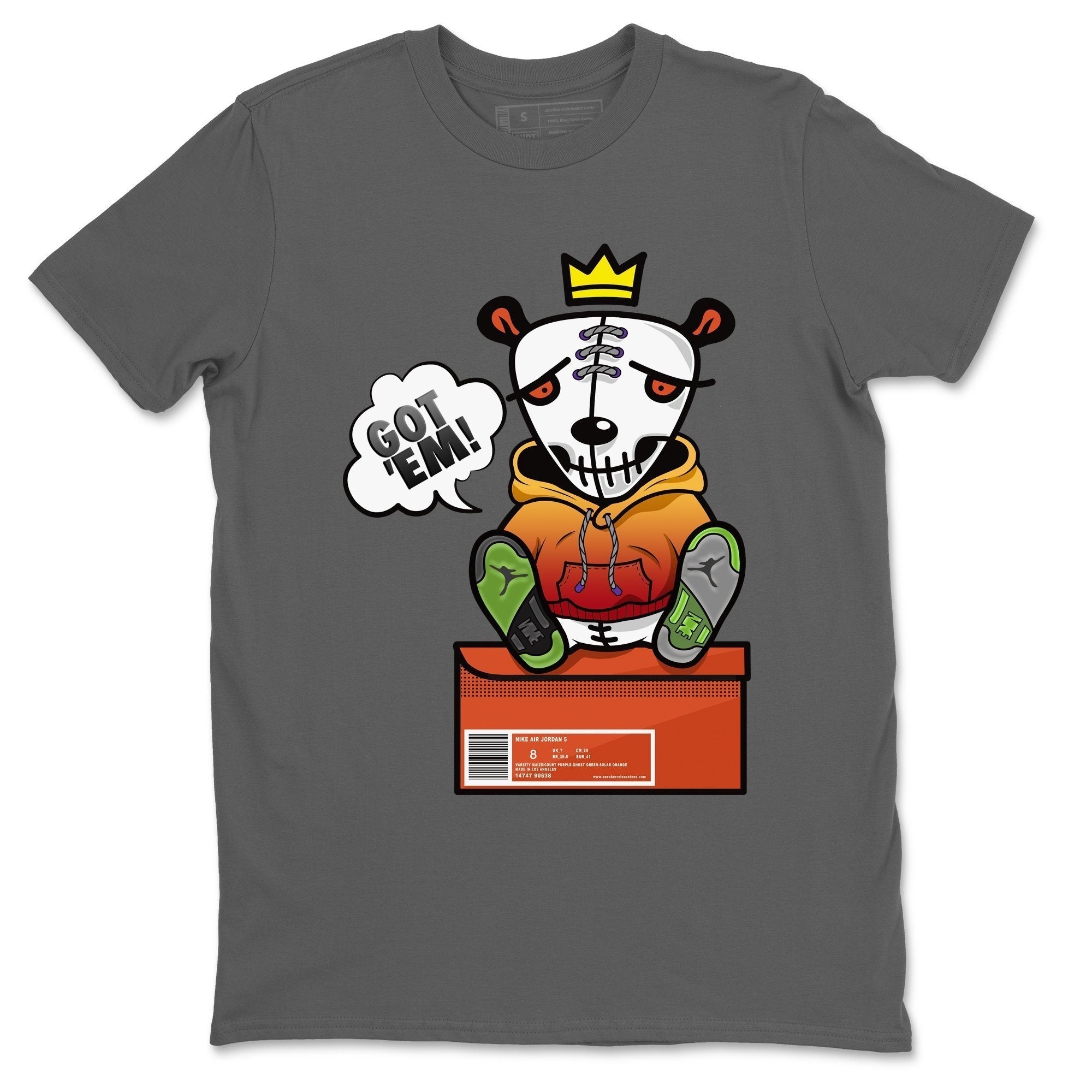 Jordan 5 What The Shirt To Match Jordans Got Em Sneaker Tees Jordan 5 What The Drip Gear Zone Sneaker Matching Clothing Unisex Shirts