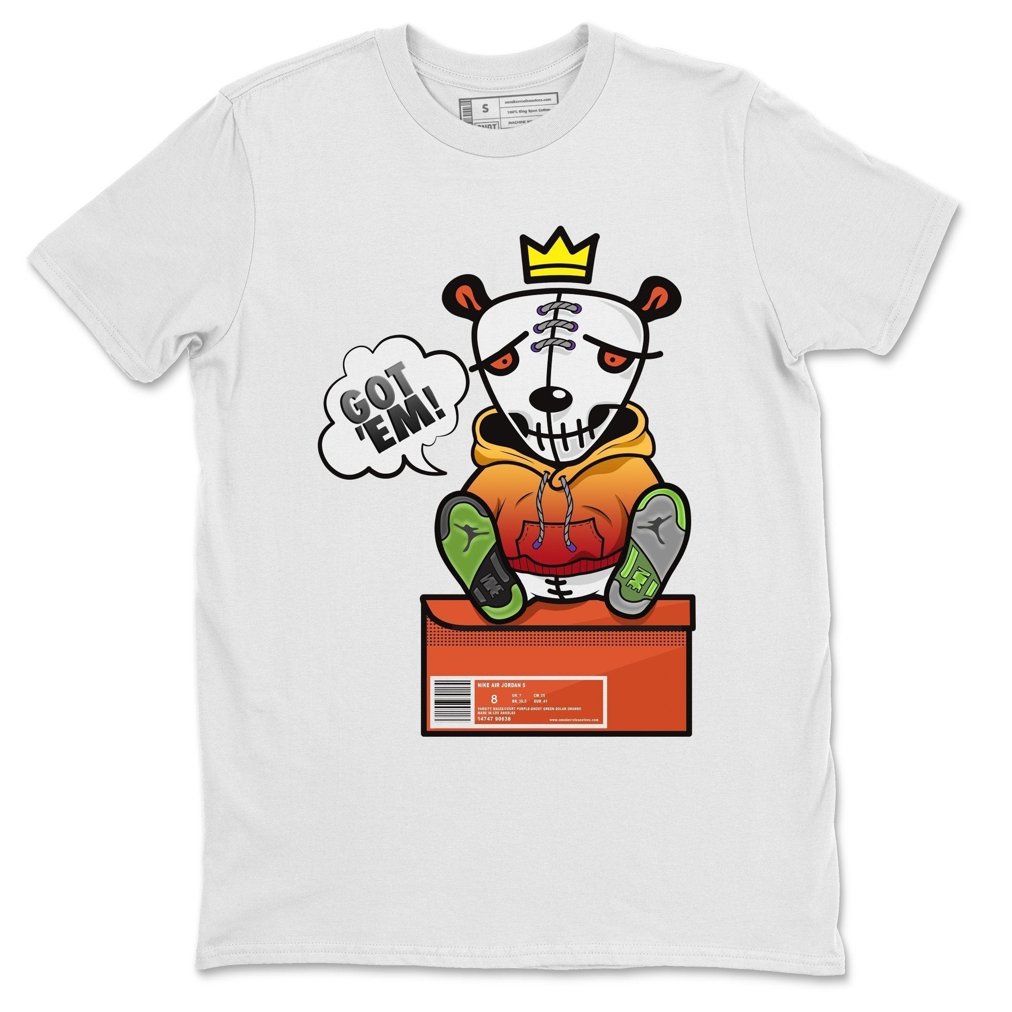 Jordan 5 What The Shirt To Match Jordans Got Em Sneaker Tees Jordan 5 What The Drip Gear Zone Sneaker Matching Clothing Unisex Shirts