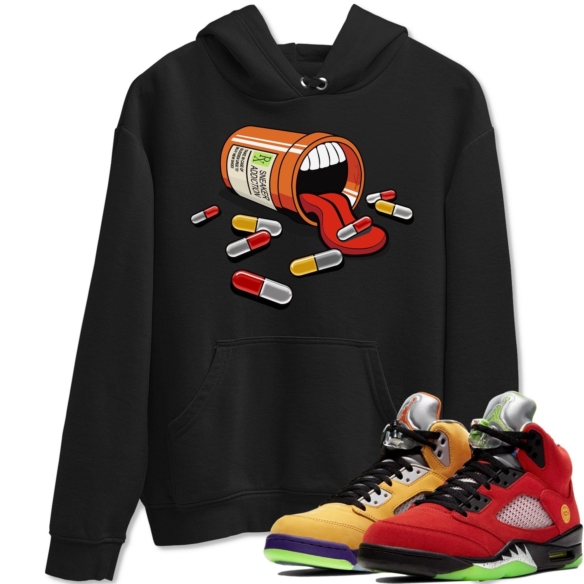 Jordan 5 What The Shirt To Match Jordans Sneaker Addiction Sneaker Tees Jordan 5 What The Drip Gear Zone Sneaker Matching Clothing Unisex Shirts