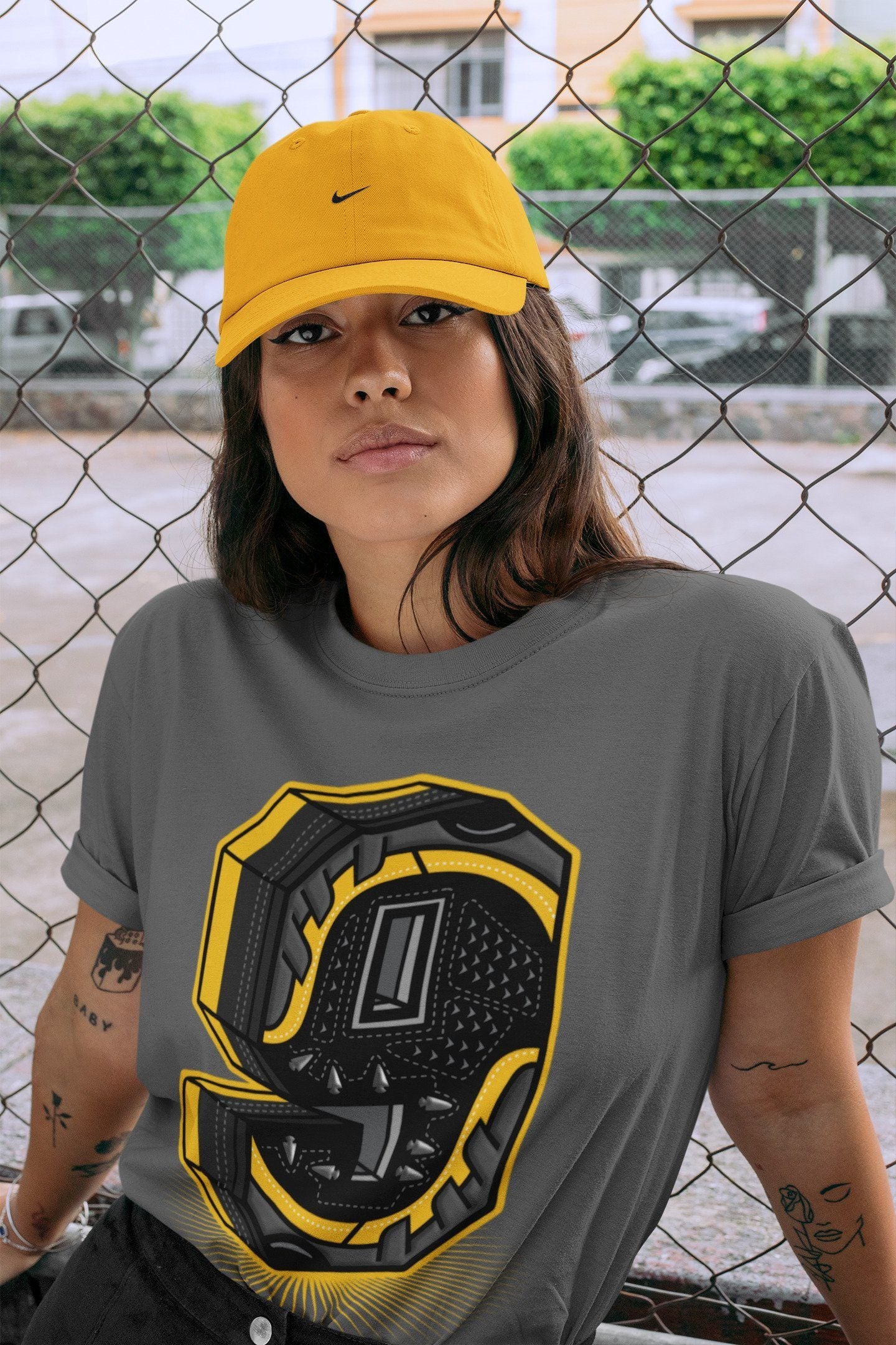 Jordan 9 University Gold Shirt To Match Jordans Nine Statue Sneaker Tees Jordan 9 University Gold Drip Gear Zone Sneaker Matching Clothing Unisex Shirts