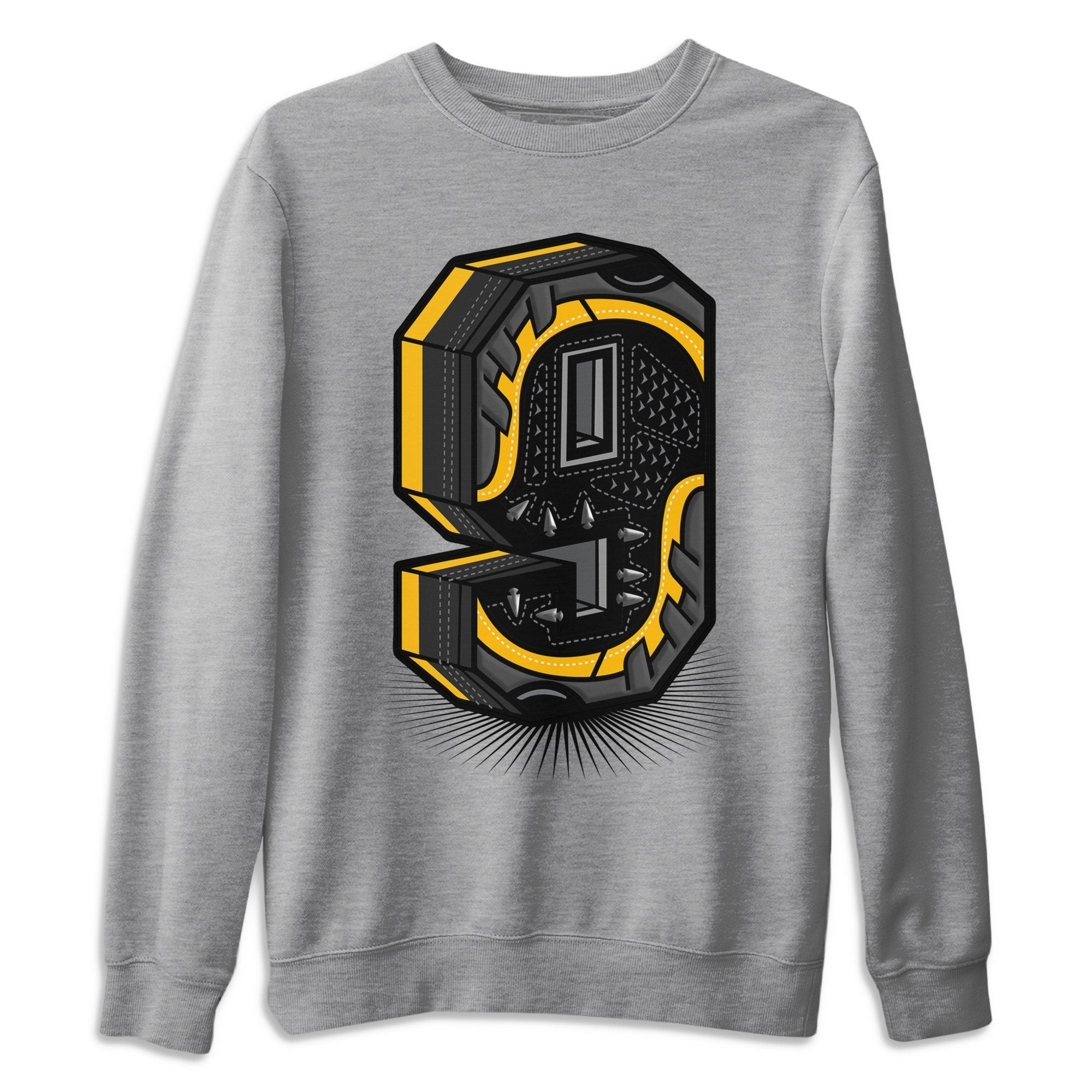 Jordan 9 University Gold Shirt To Match Jordans Nine Statue Sneaker Tees Jordan 9 University Gold Drip Gear Zone Sneaker Matching Clothing Unisex Shirts