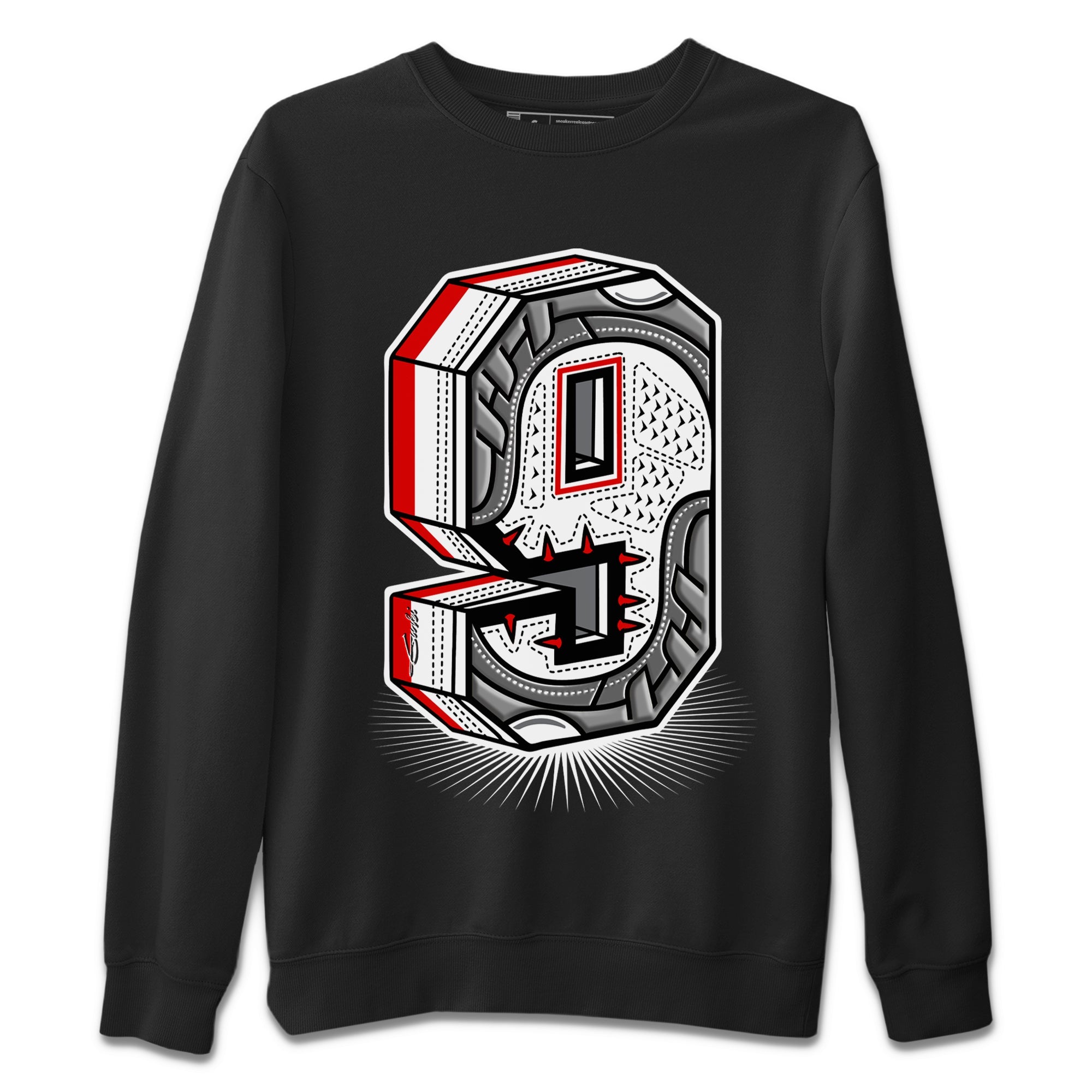 Jordan 9 Fire Red Shirt To Match Jordans Nine Statue Sneaker Tees Jordan 9 Fire Red Drip Gear Zone Sneaker Matching Clothing Unisex Shirts