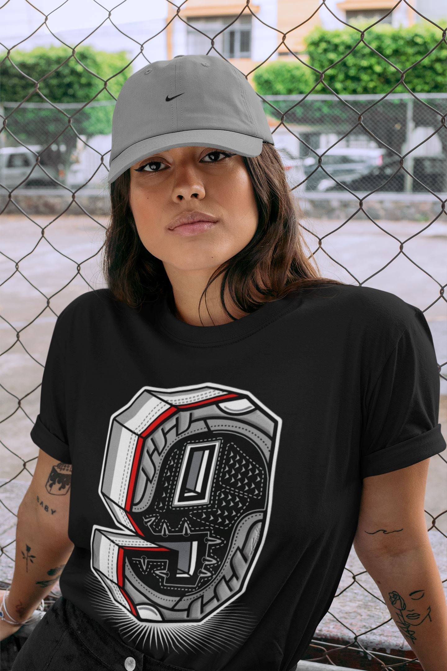 Jordan 9 Particle Grey Shirt To Match Jordans Nine Statue Sneaker Tees Jordan 9 Particle Grey Drip Gear Zone Sneaker Matching Clothing Unisex Shirts