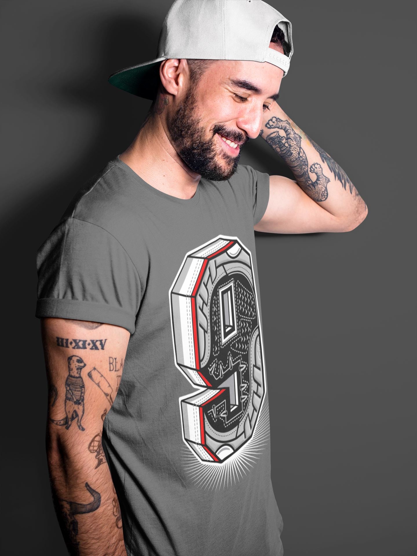 Jordan 9 Particle Grey Shirt To Match Jordans Nine Statue Sneaker Tees Jordan 9 Particle Grey Drip Gear Zone Sneaker Matching Clothing Unisex Shirts