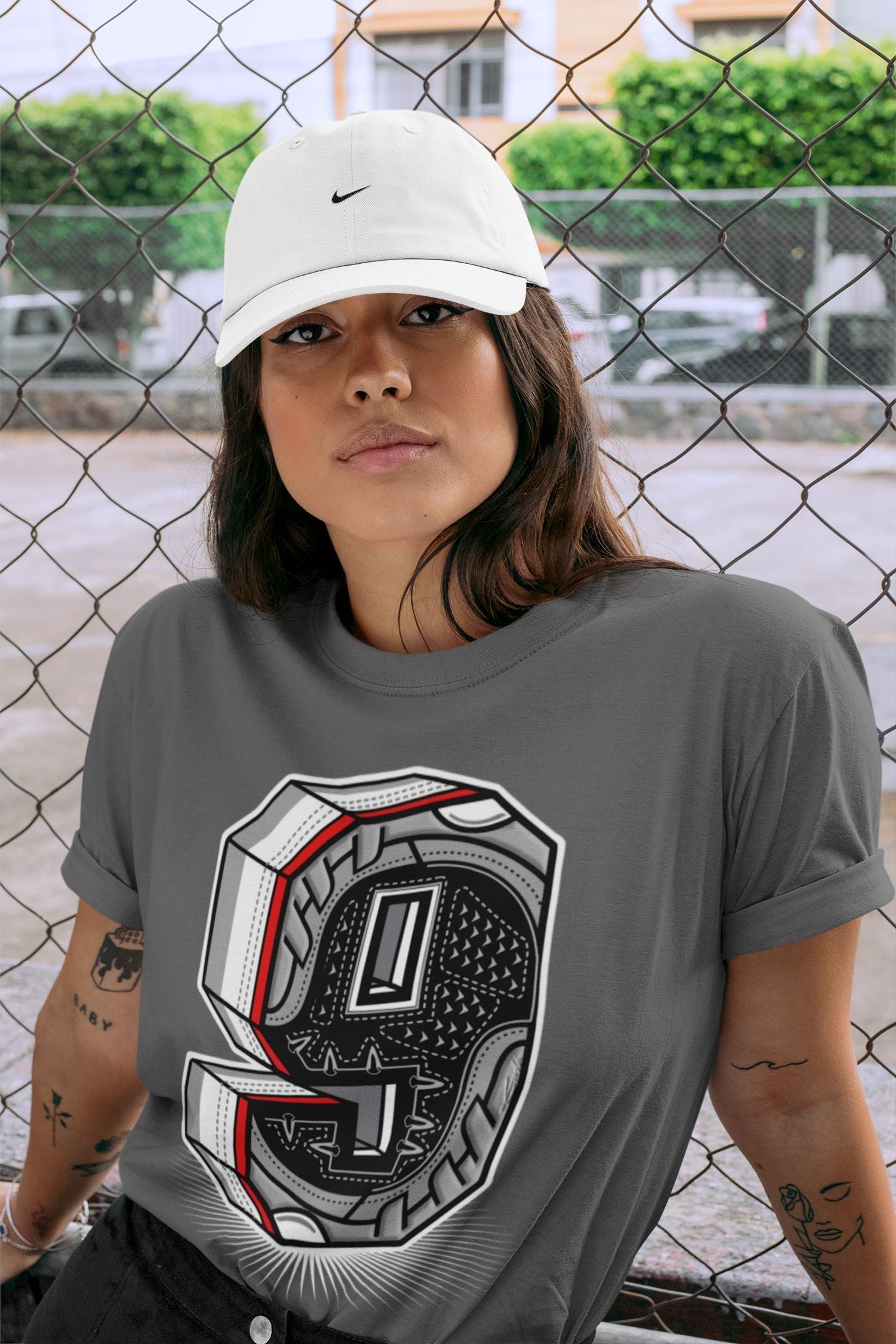 Jordan 9 Particle Grey Shirt To Match Jordans Nine Statue Sneaker Tees Jordan 9 Particle Grey Drip Gear Zone Sneaker Matching Clothing Unisex Shirts