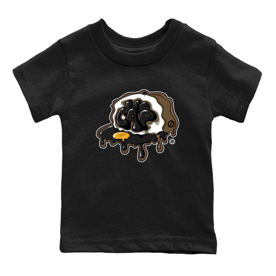 Air Jordan 1 Palomino shirt to match jordans No Cap Streetwear Sneaker Shirt Air Jordan 1 Retro High OG Palomino Drip Gear Zone Sneaker Matching Clothing Baby Toddler Kids Black 2 T-Shirt