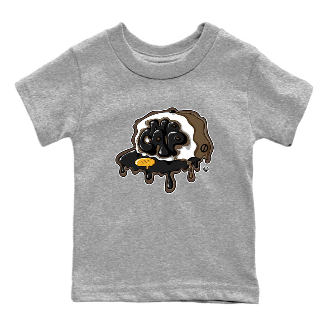 Air Jordan 1 Palomino shirt to match jordans No Cap Streetwear Sneaker Shirt Air Jordan 1 Retro High OG Palomino Drip Gear Zone Sneaker Matching Clothing Baby Toddler Kids Heather Grey 2 T-Shirt