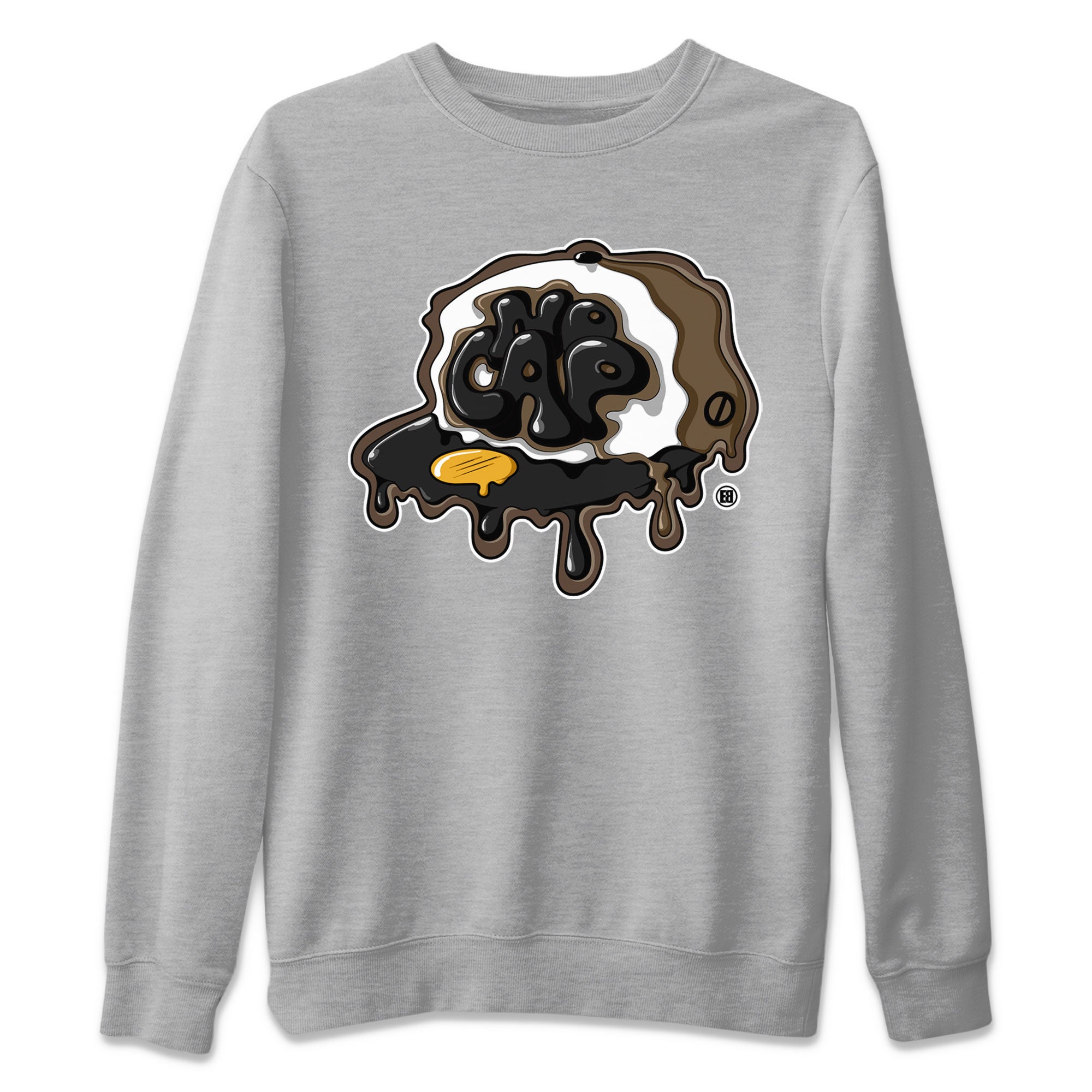 Air Jordan 1 Palomino shirt to match jordans No Cap Streetwear Sneaker Shirt Air Jordan 1 Retro High OG Palomino Drip Gear Zone Sneaker Matching Clothing Casual Unisex shirts Heather Grey 2 T-Shirt