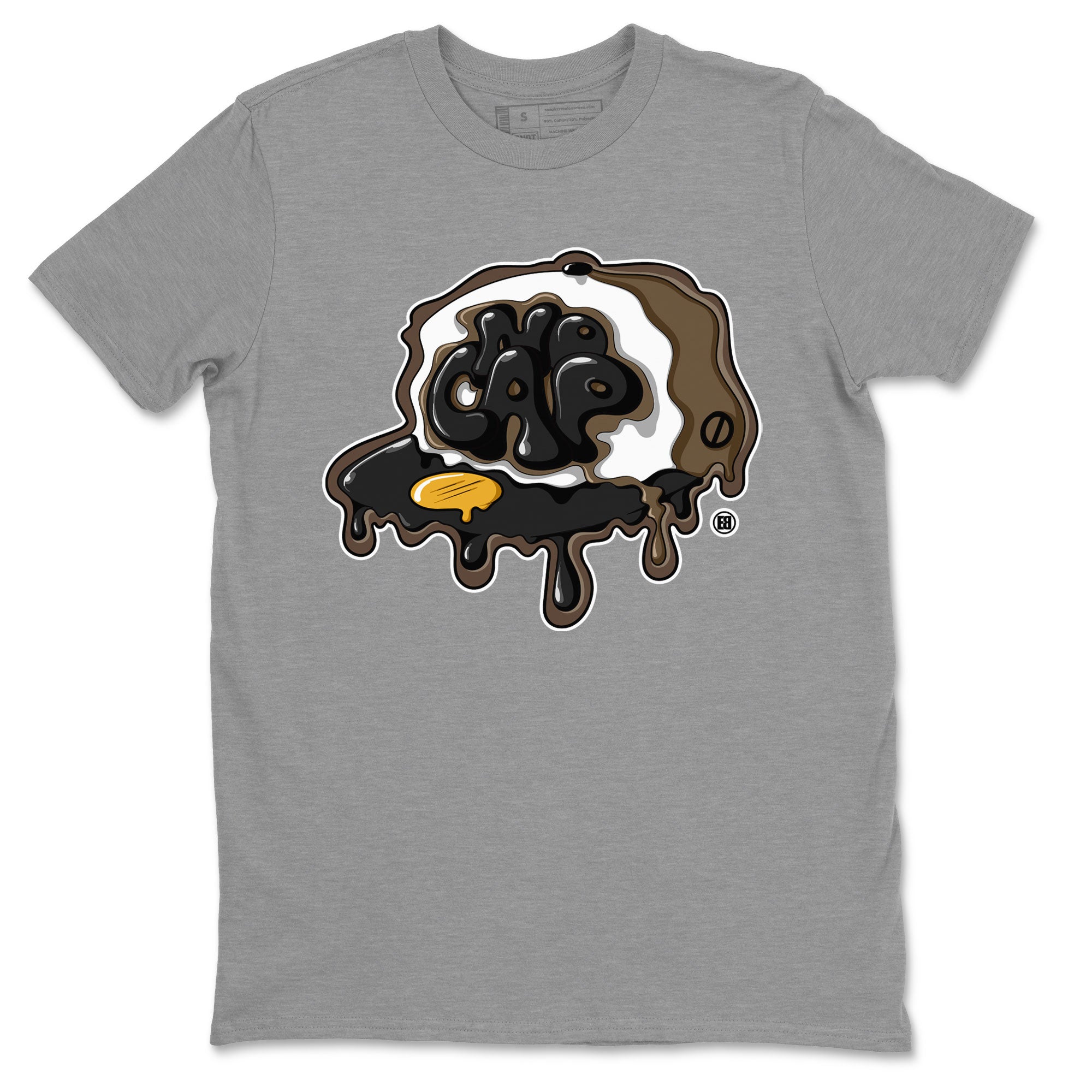 Air Jordan 1 Palomino shirt to match jordans No Cap Streetwear Sneaker Shirt Air Jordan 1 Retro High OG Palomino Drip Gear Zone Sneaker Matching Clothing Casual Unisex shirts Heather Grey 2 T-Shirt